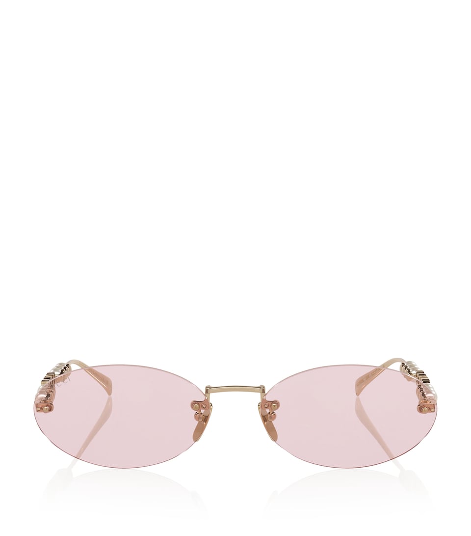 Gucci Metal Round Sunglasses