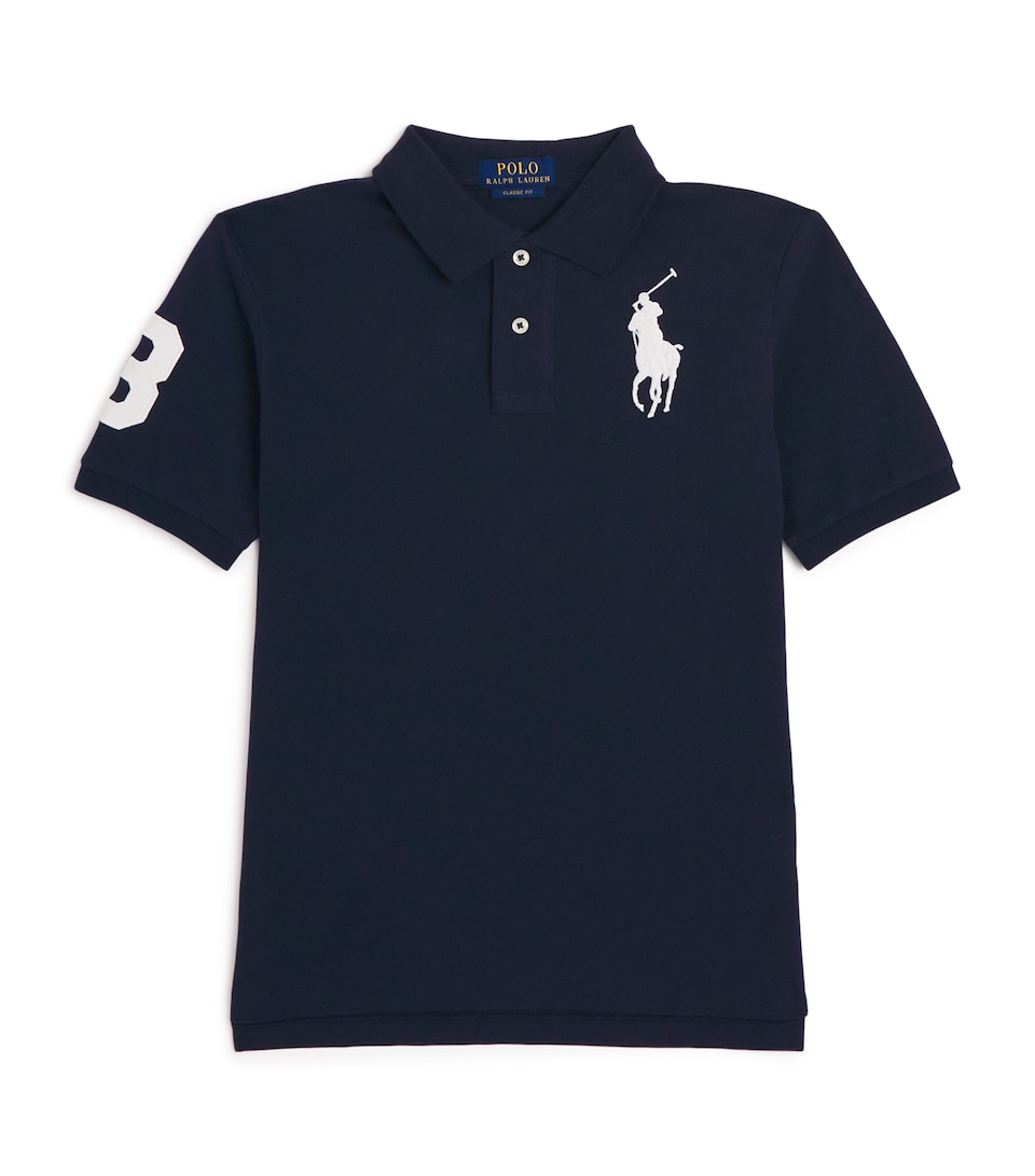 Cotton Big Polo Pony Polo Shirt (6-14 Years)