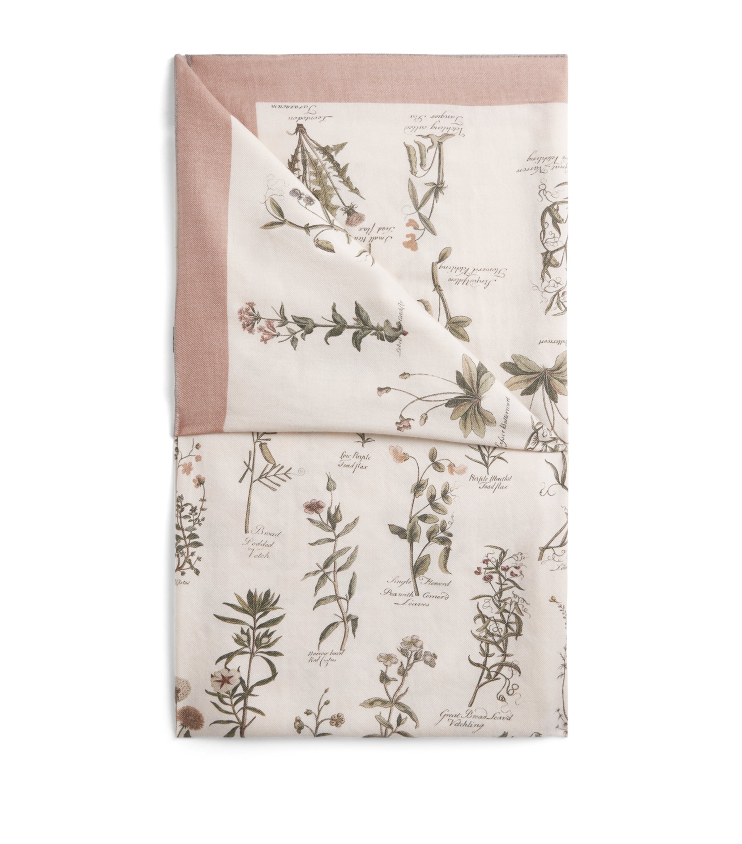Cashmere-Silk Printed Scarf