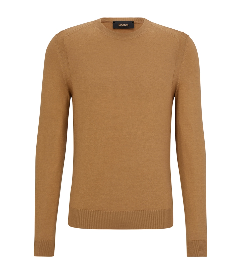 Wool-Silk-Cashmere Sweater