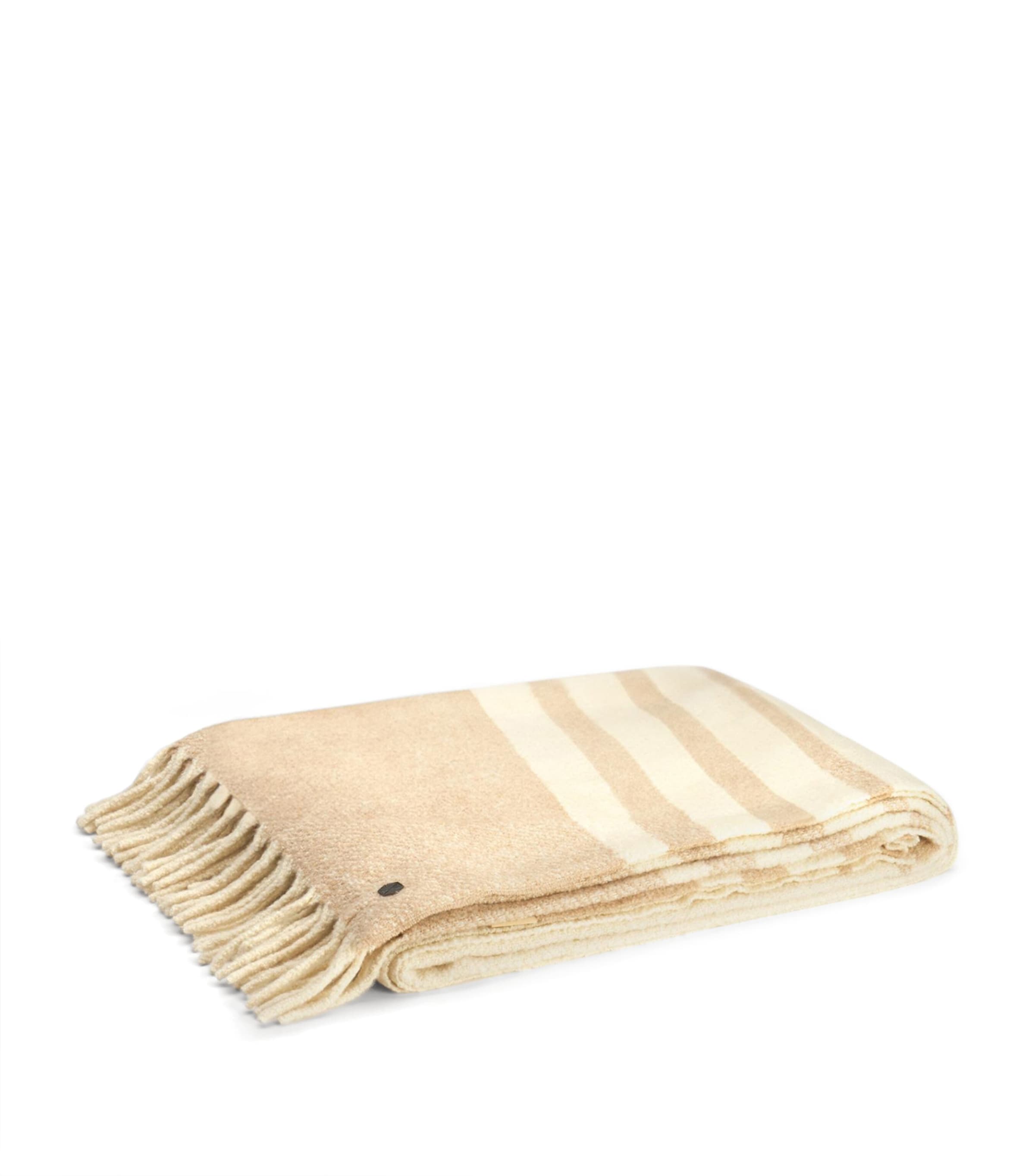 Weich Alpaca Wool-Silk Plaid Mullida Blanket (220cm x 150cm)