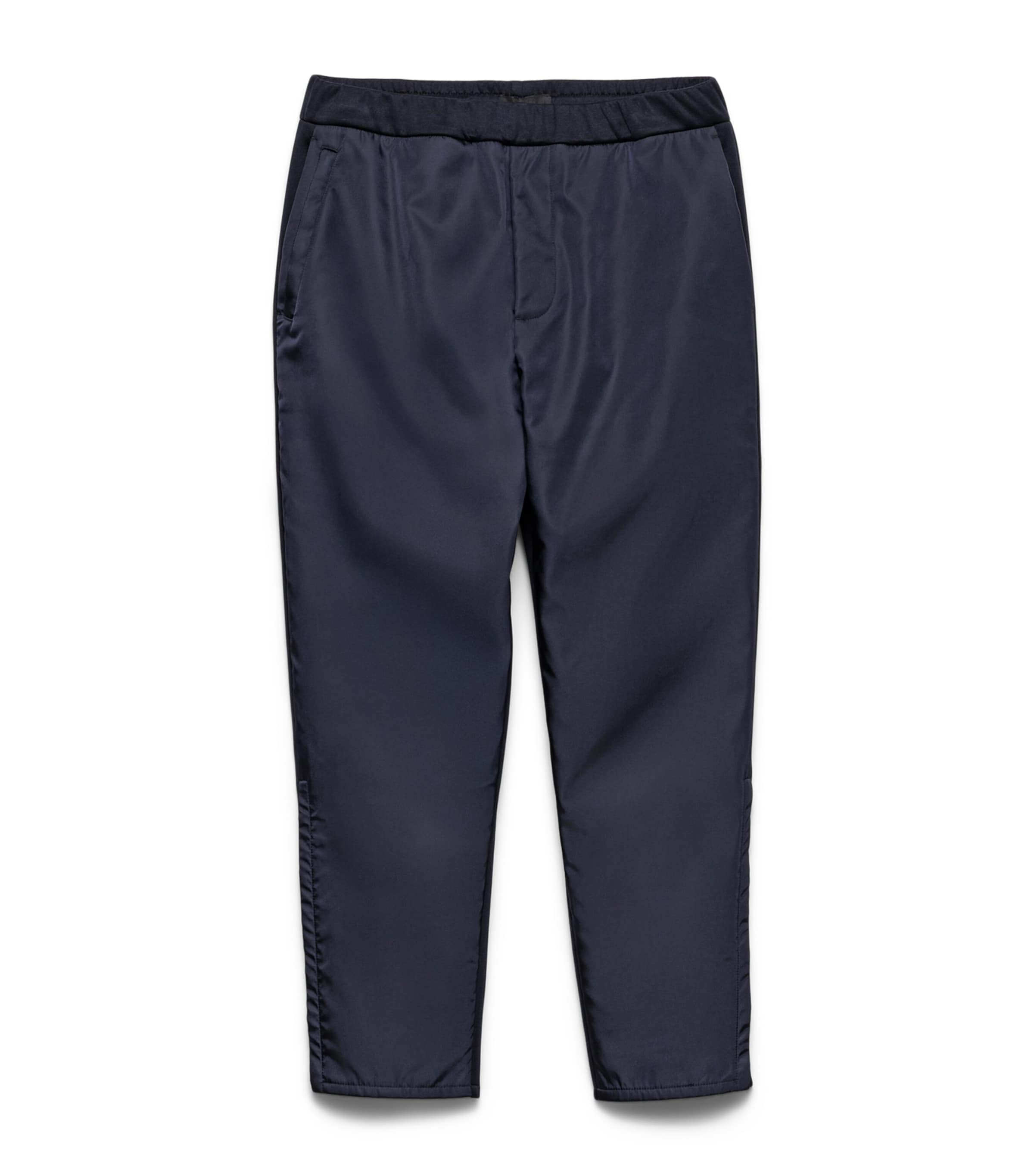 Cotton-Re-Nylon Straight Trousers