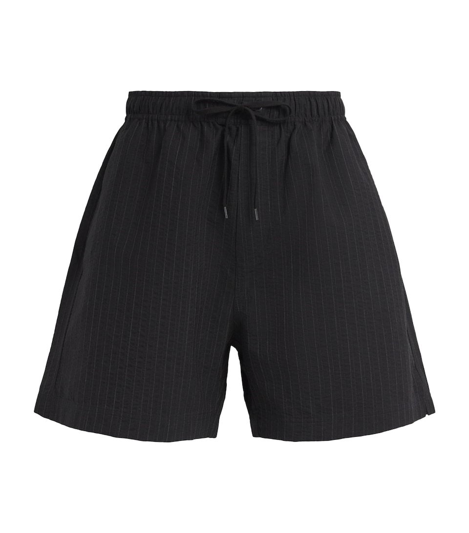 Studio Nicholson Mens Starboard Sweatshorts Black