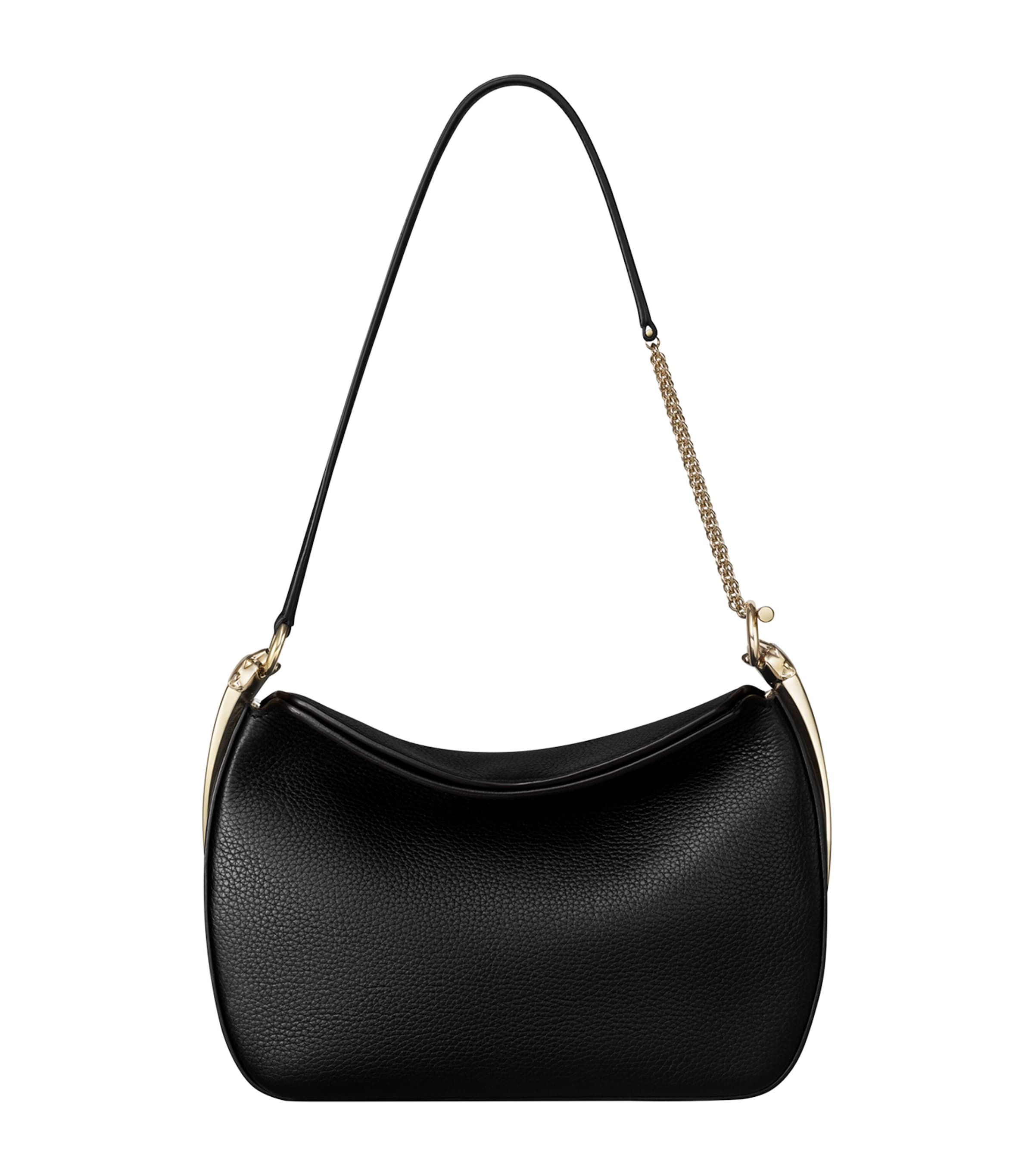 Mini Leather Panthère Hobo Shoulder Bag