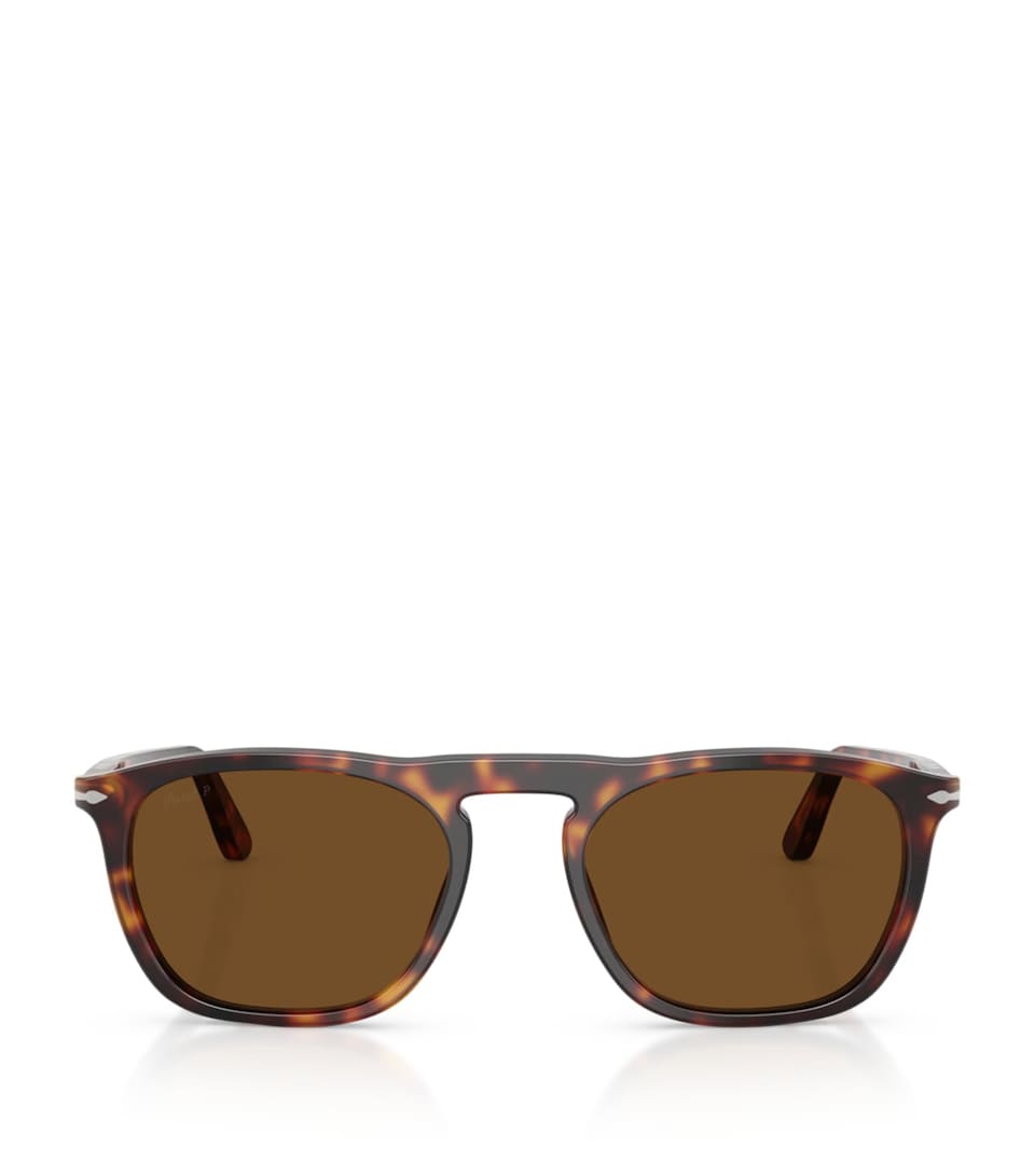 Persol Tortoiseshell Gae Square Sunglasses Brown