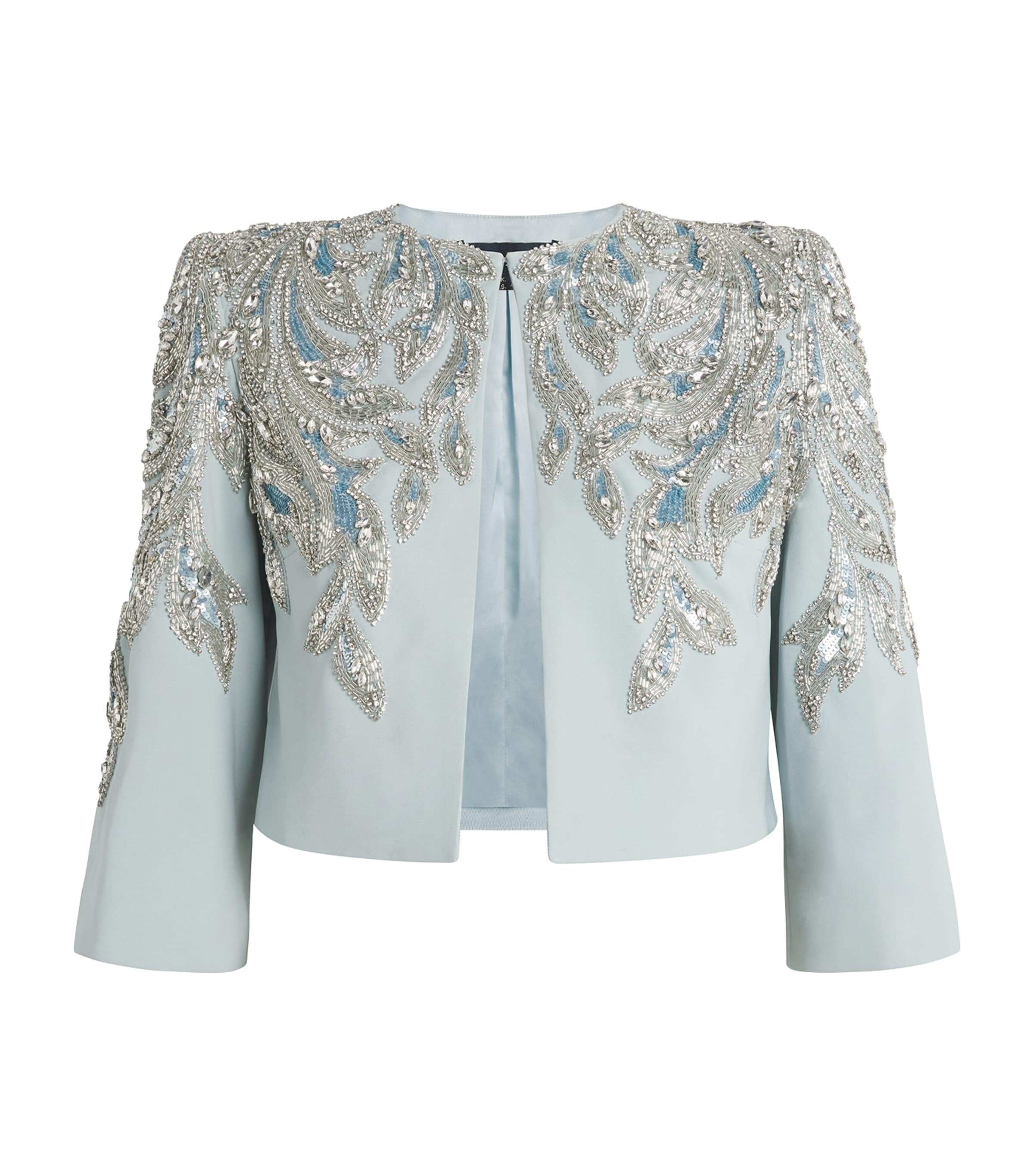Satin Embellished Versalilles Jacket