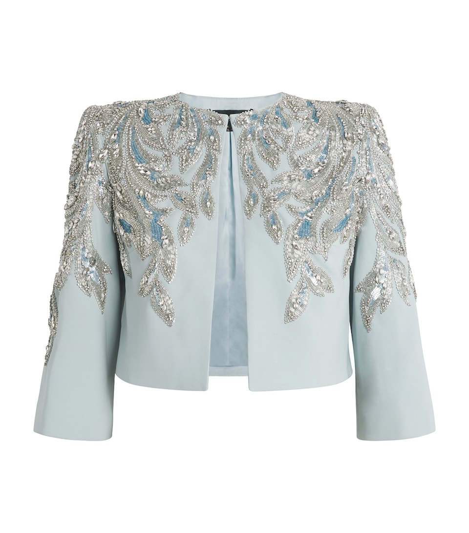 Satin Embellished Versalilles Jacket