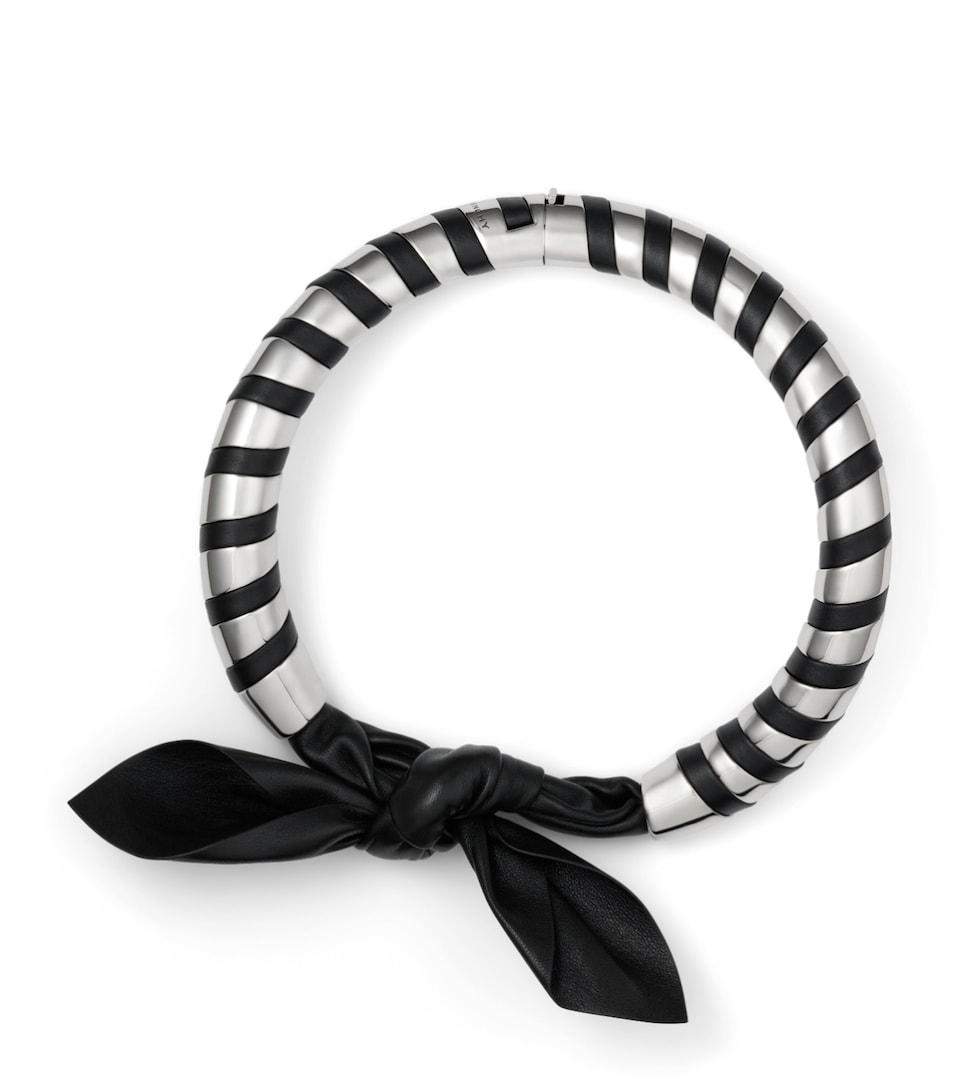 Givenchy Chain Bow Torque Necklace