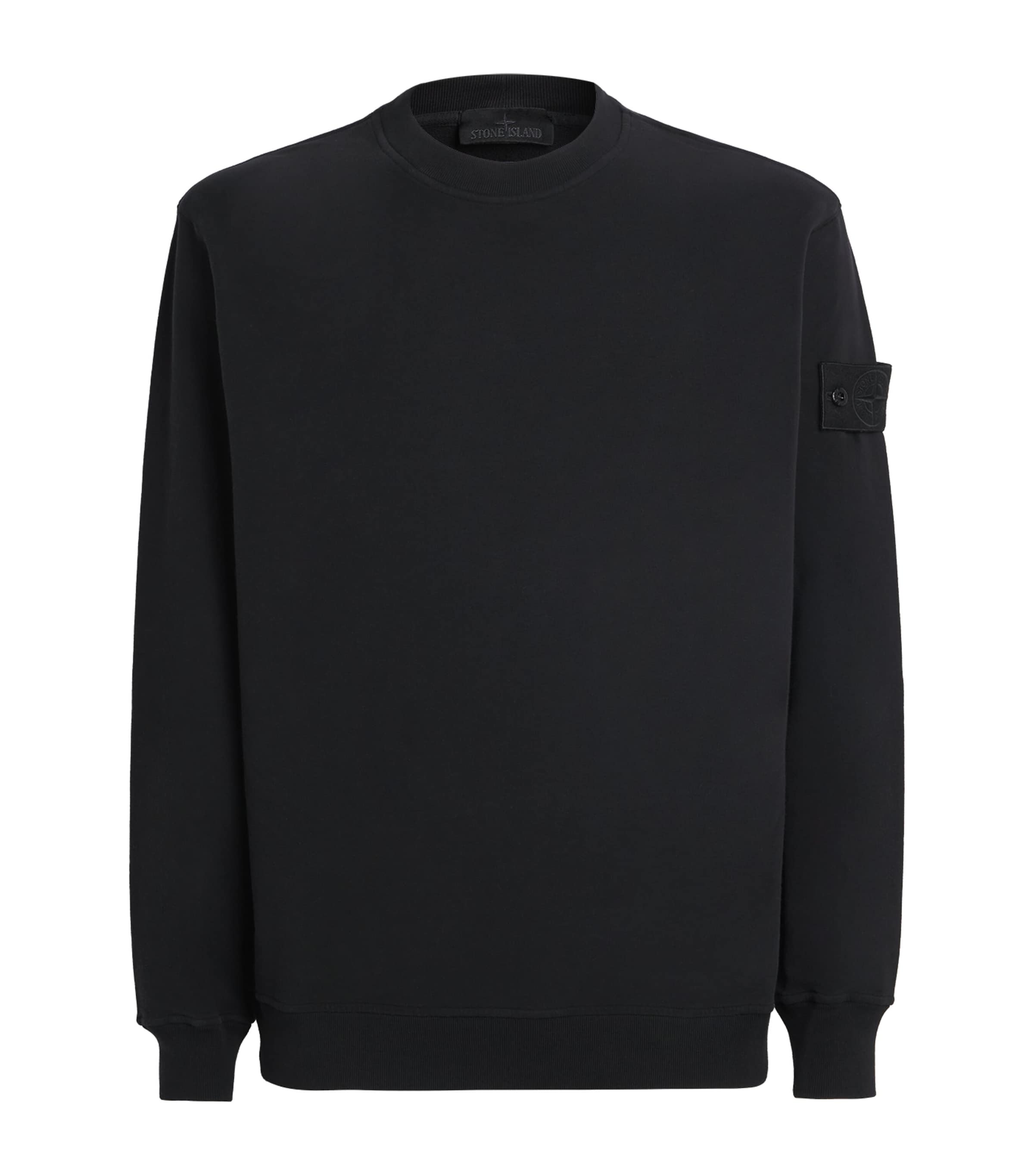 Stone Island Mens Cotton-Blend Ghost Sweatshirt