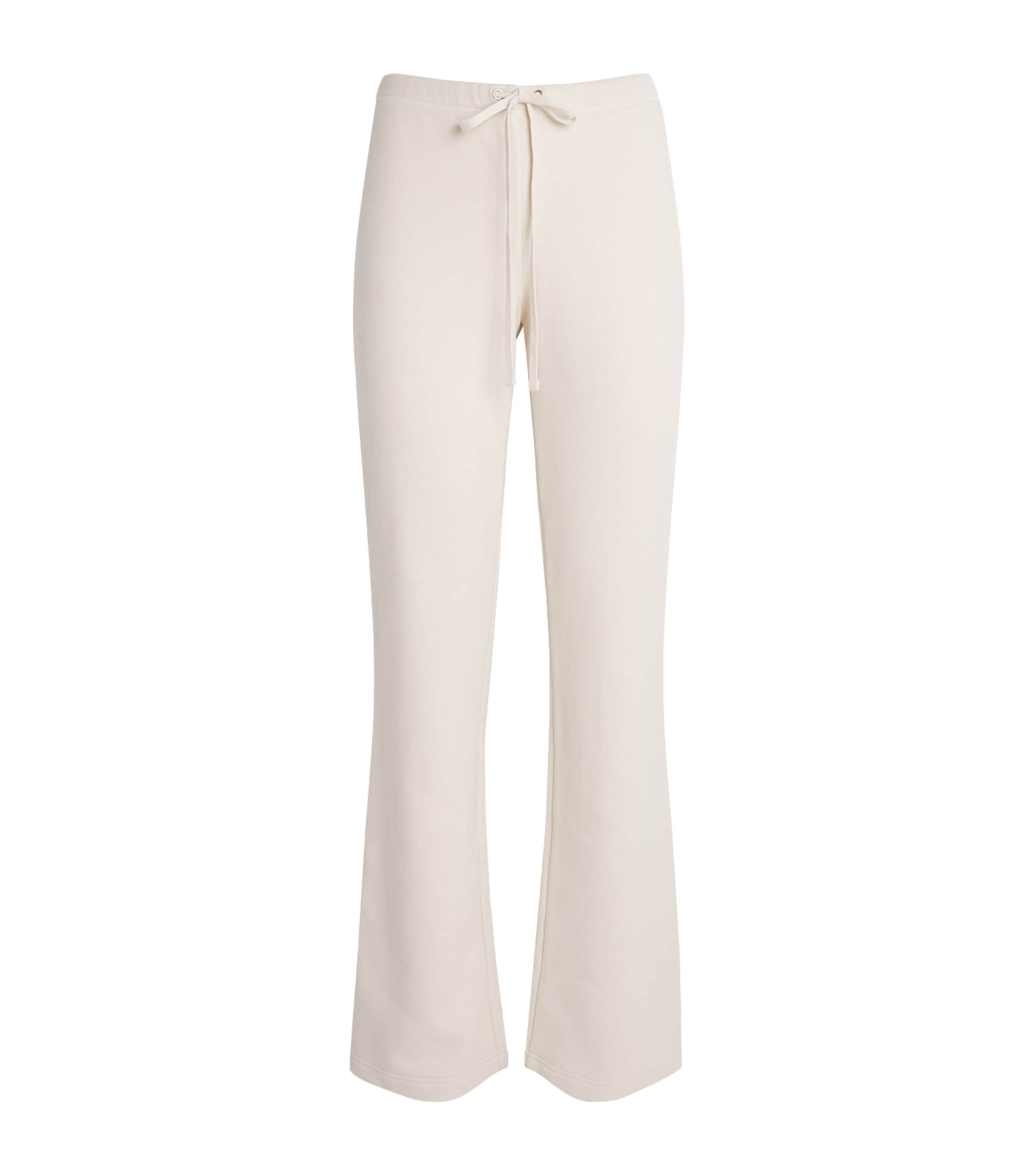 Skims Womens Drapey French Terry Sweatpants Buff