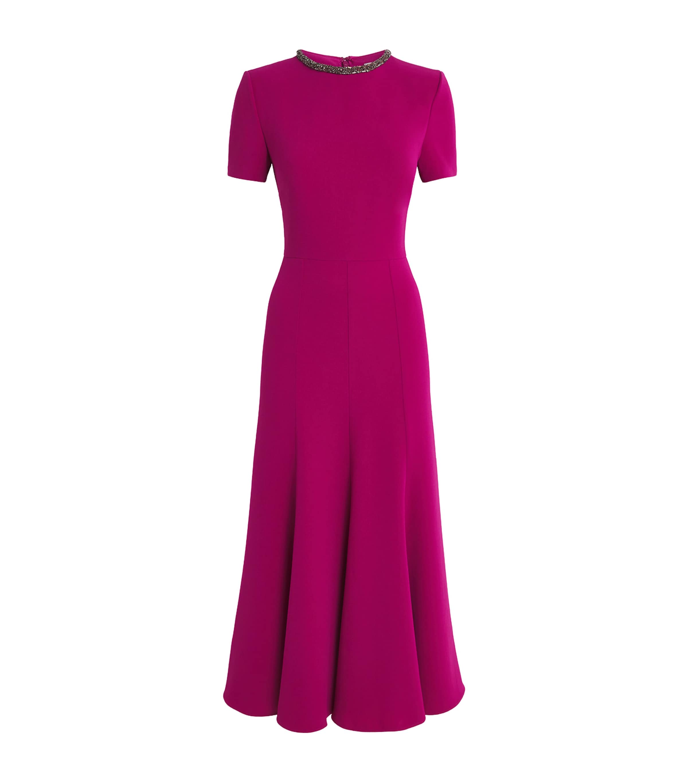 Cady Crystal Midi Dress