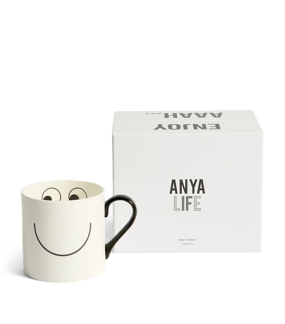 Large Bone China Happy Eyes Mug
