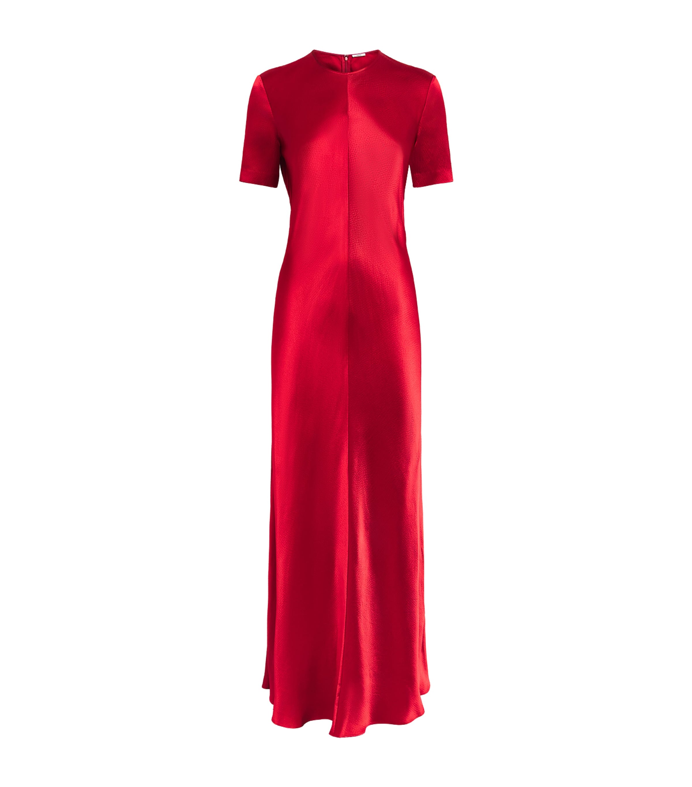 FFORME Womens Satin Akriti Maxi Dress Bright Red