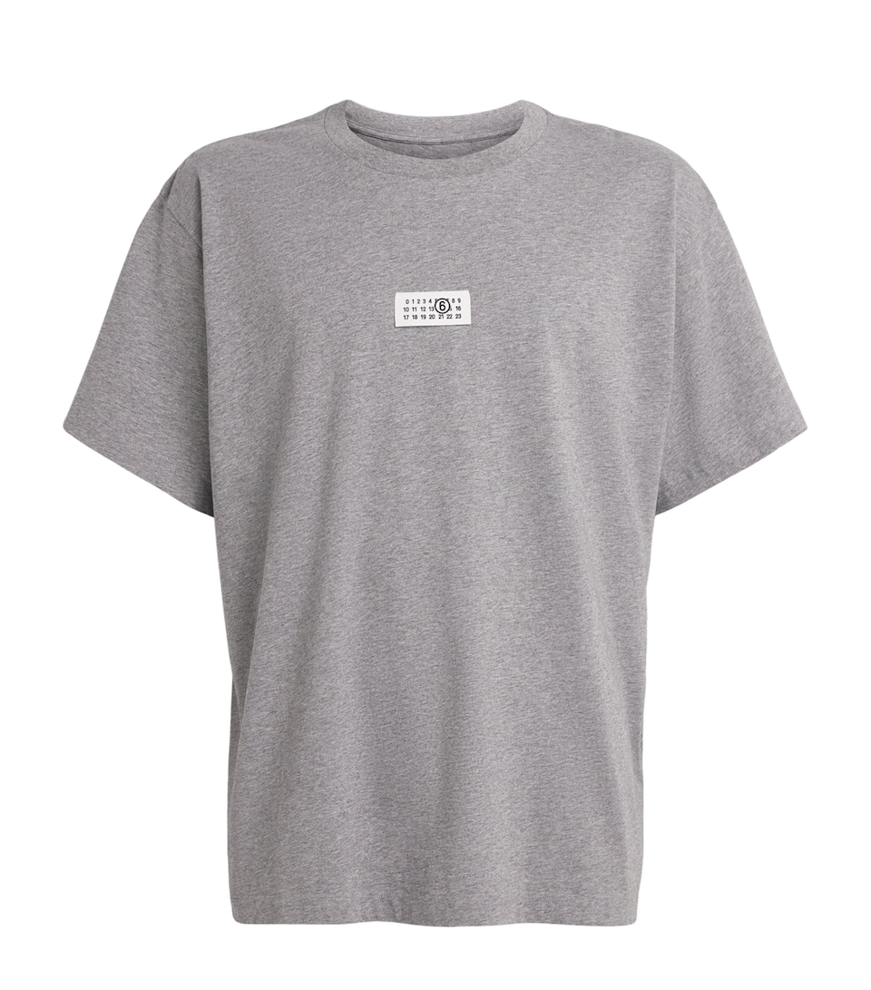 Cotton Numeric Tab T-Shirt