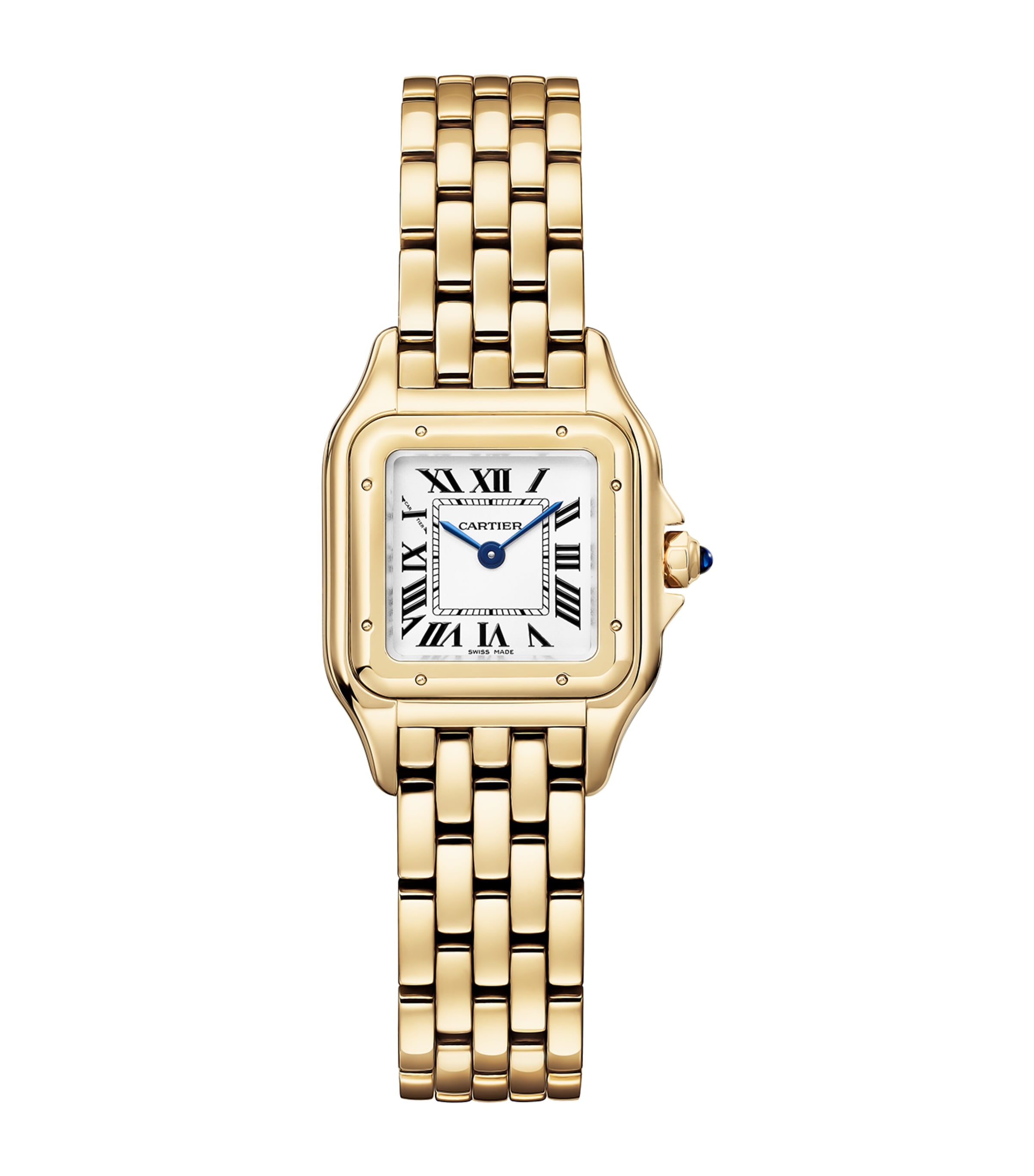 Cartier Small Yellow Gold Panthère de Cartier Watch 23mm Silvered