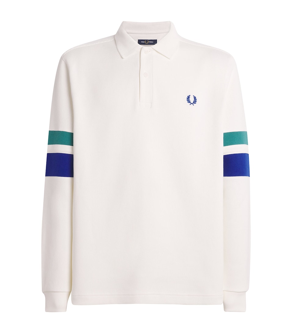 Tipped Long-Sleeve Rugby Shirt