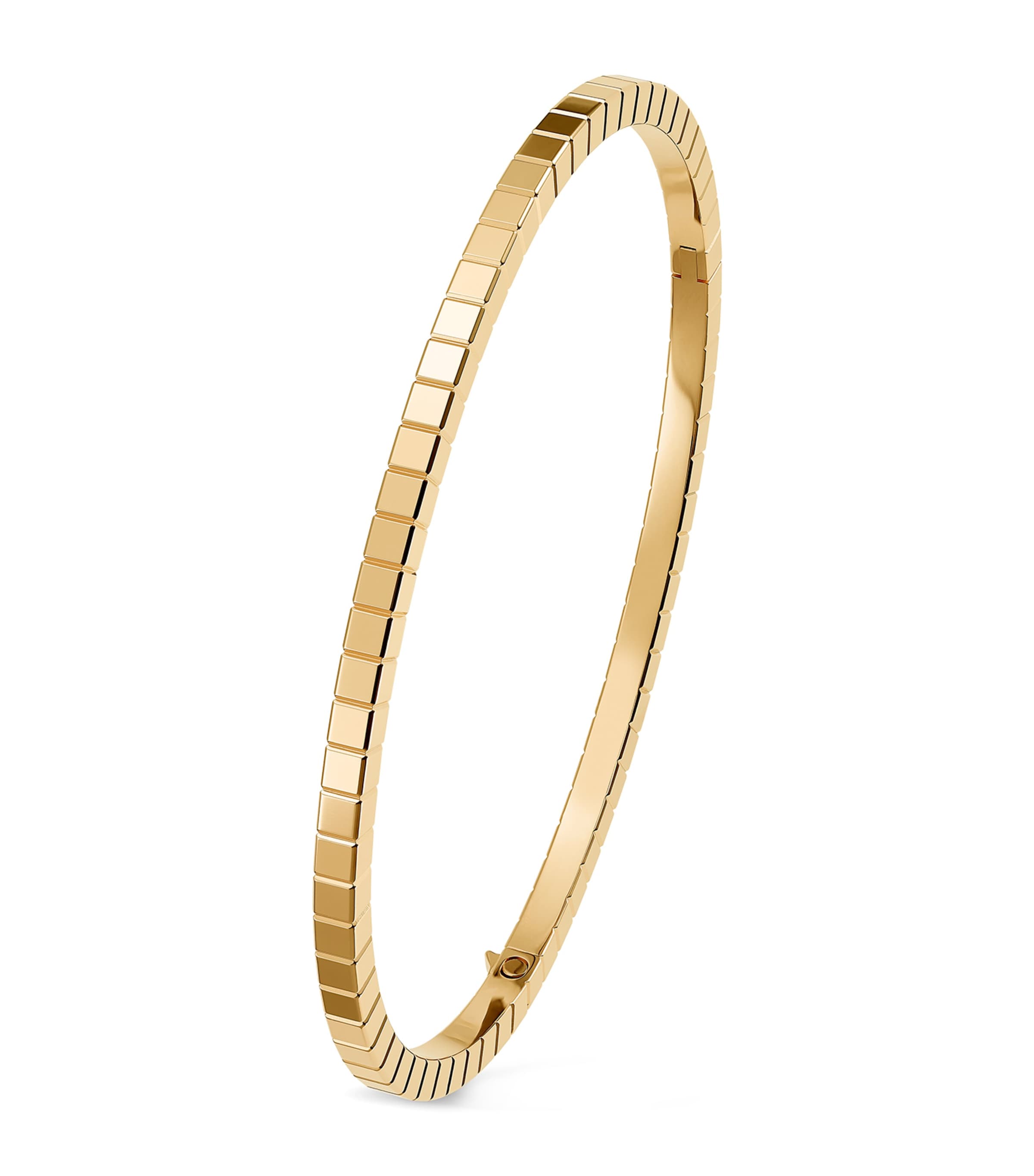 Yellow Gold Ice Cube Bangle