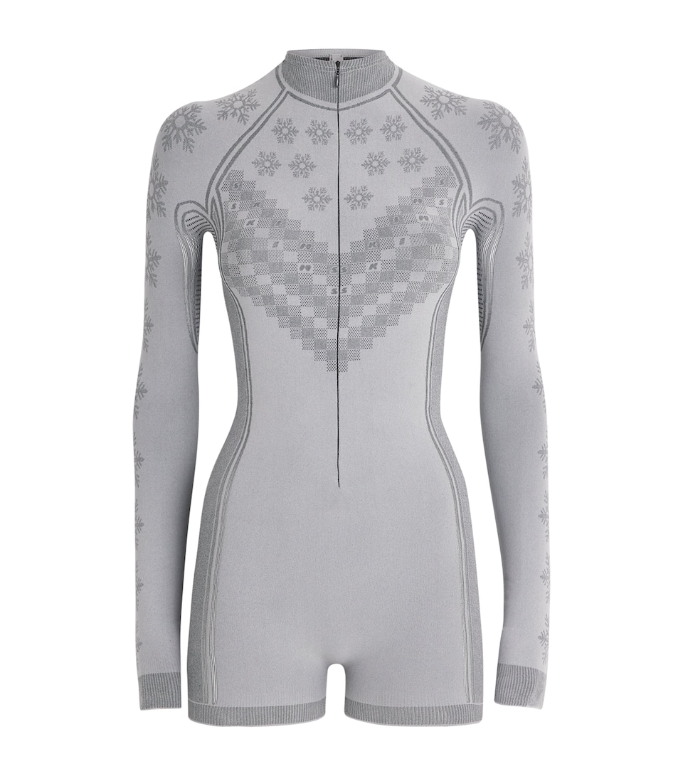 First Layers Half-Zip Playsuit