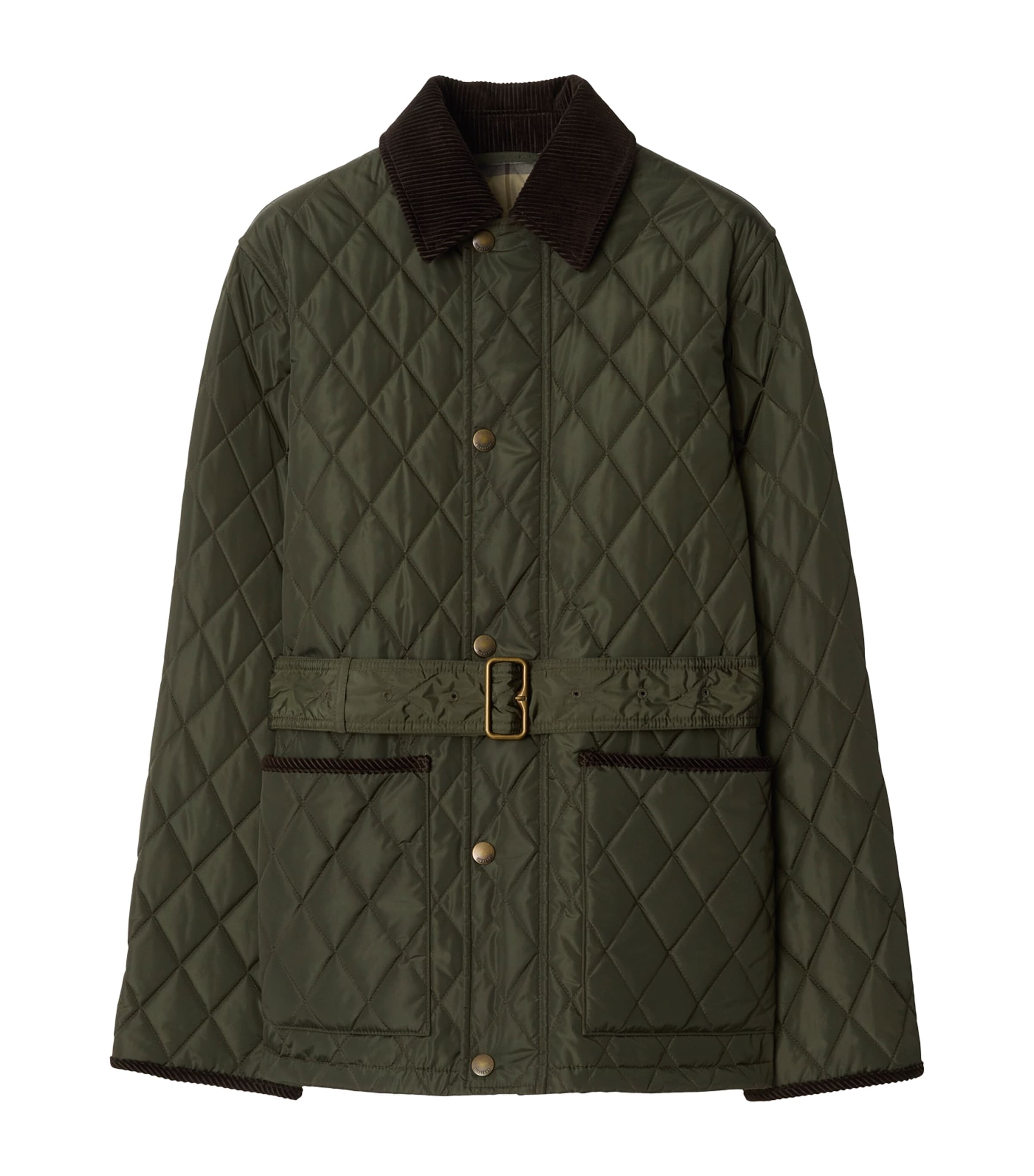 Quilted Belted Field Jacket