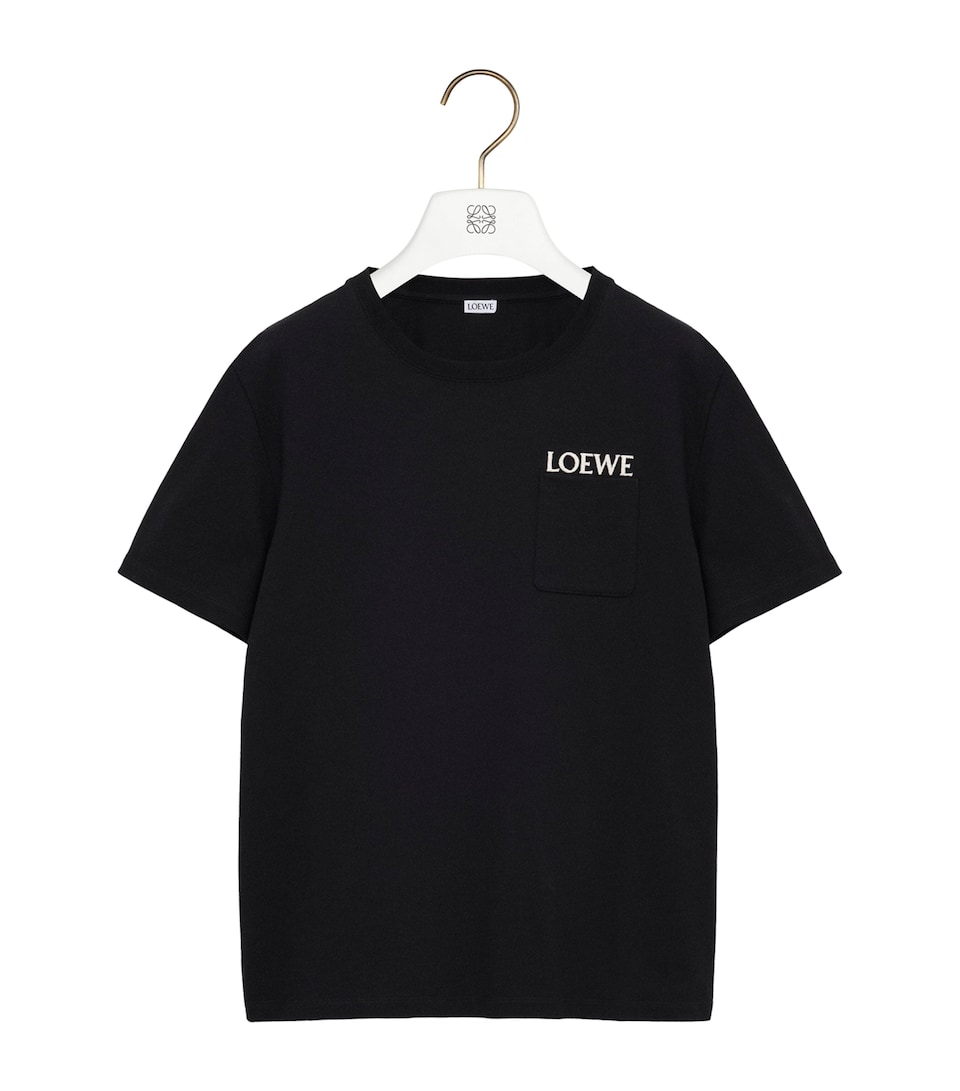 Cotton Pocket Logo T-Shirt
