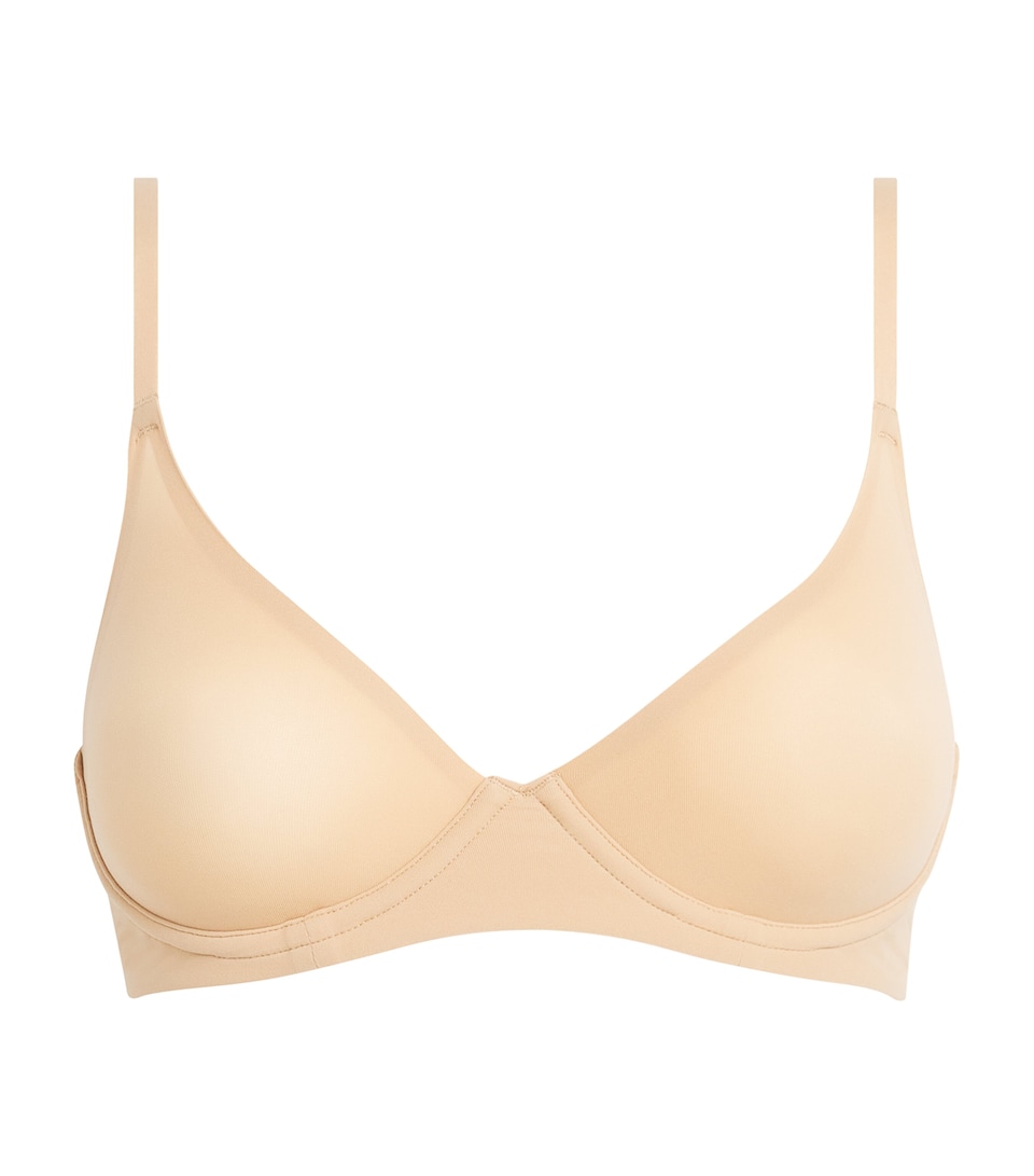 Skims Womens .SKIMS FITS EVERYBODY UNLINED DEMI BRA Clay