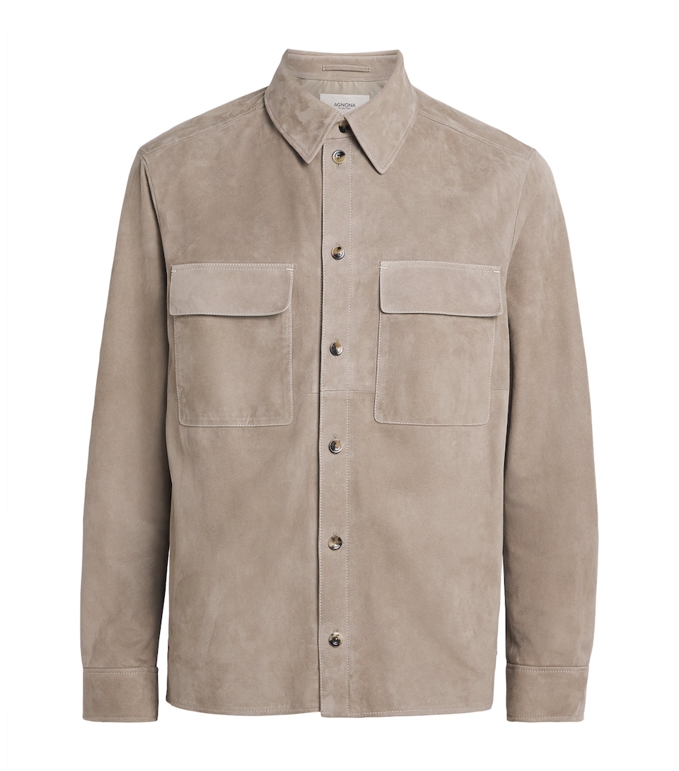 Suede Overshirt