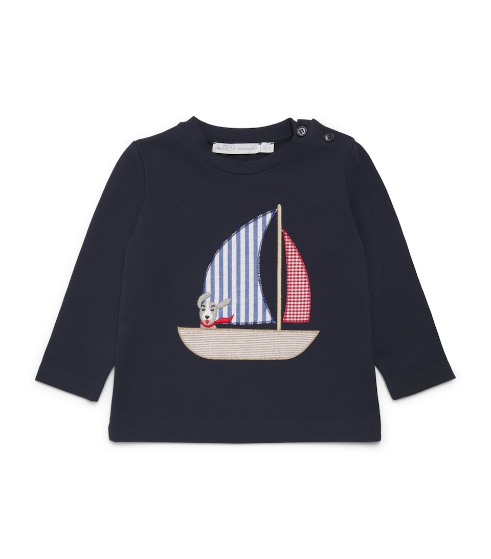 Stretch-Cotton Boat Sweatshirt (3 Months-4 Years)