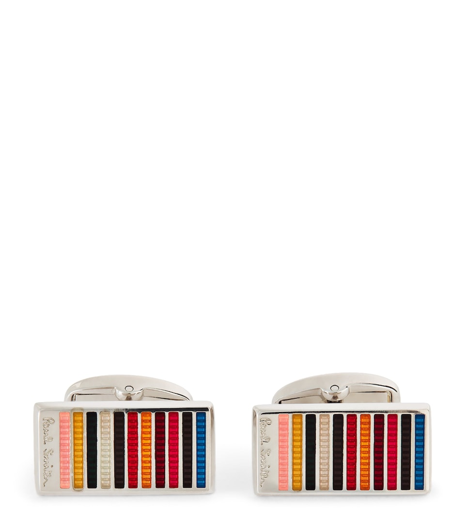Signature Stripe Cufflinks