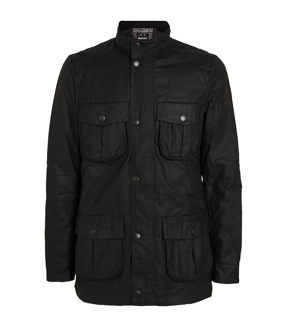 Hooded Wax Jacket