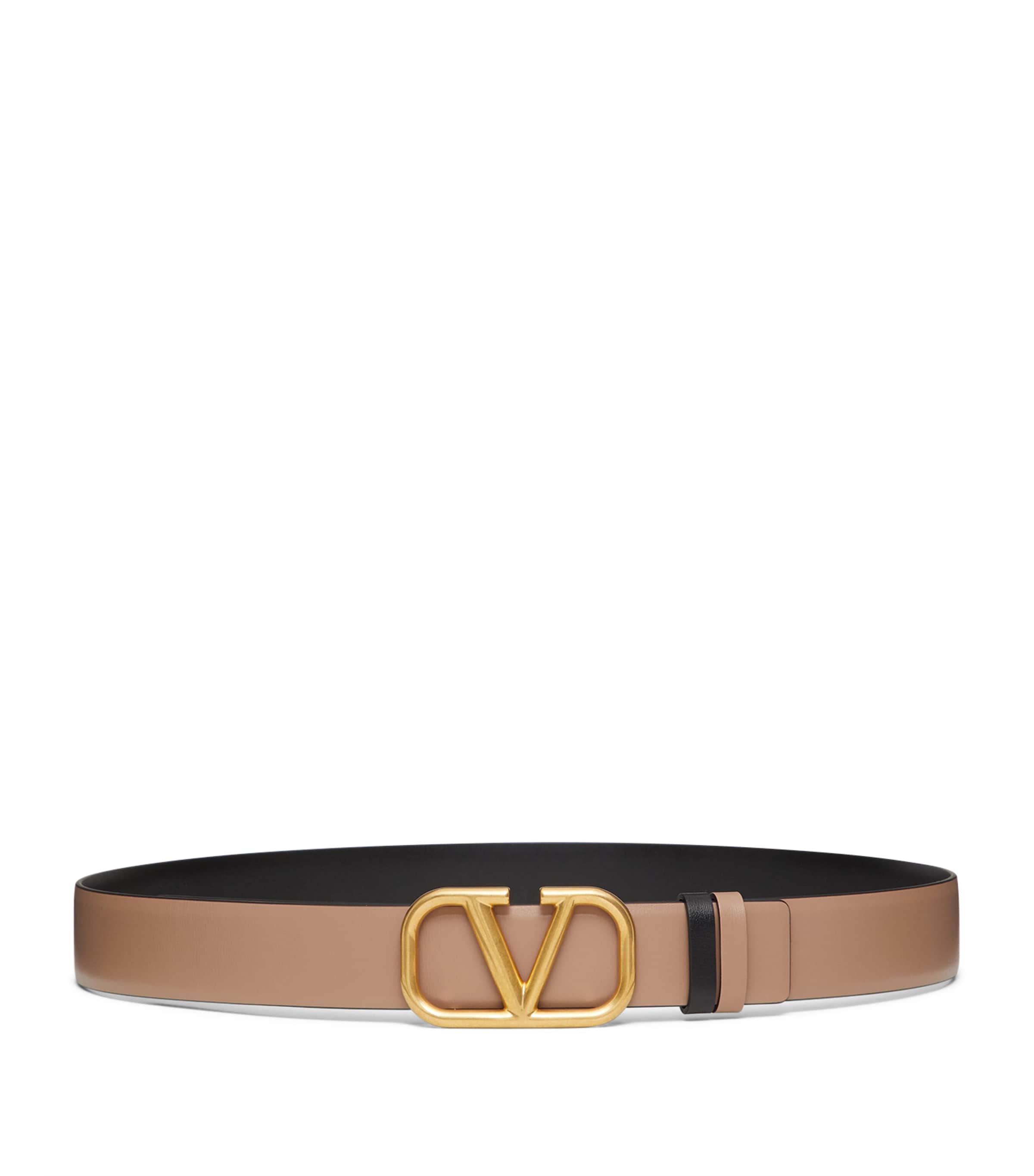 Reversible VLOGO Signature Belt