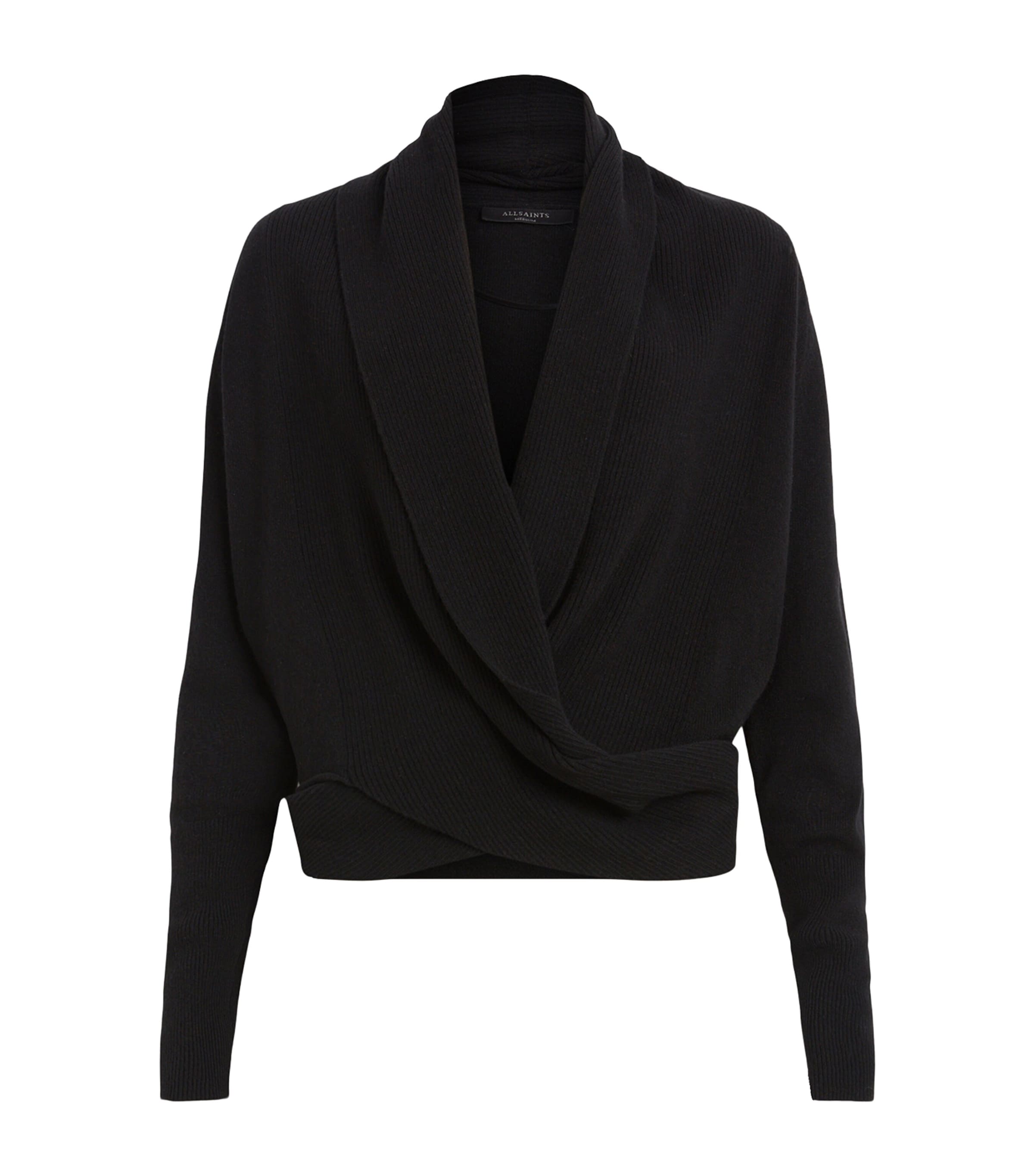 AllSaints Womens Wasson Cardigan Black