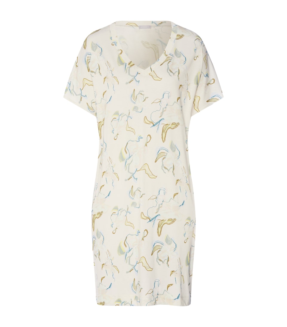 Cotton-Modal Printed Nightdress