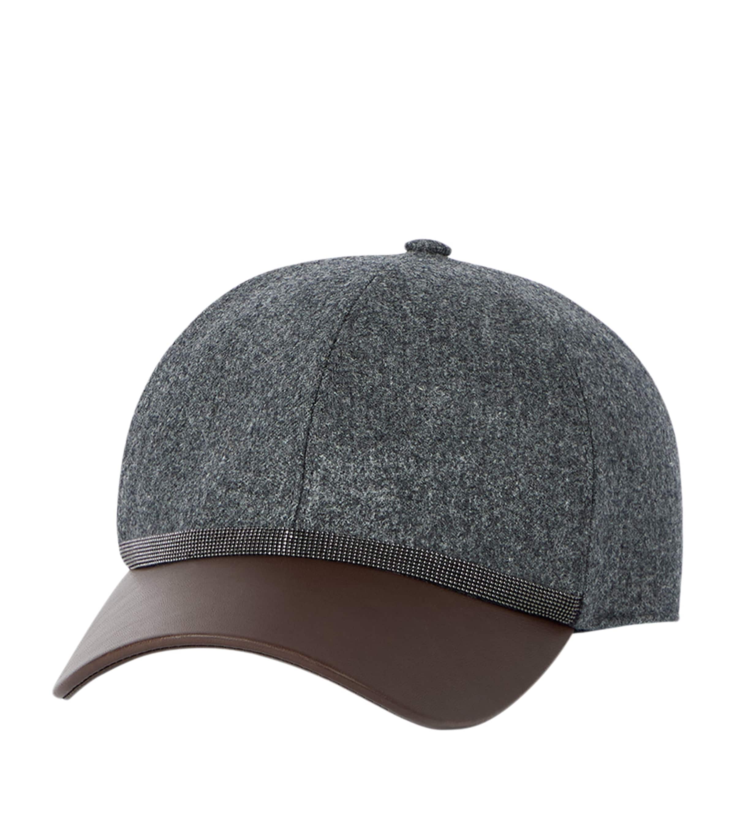 Brunello Cucinelli Virgin Wool Baseball Cap