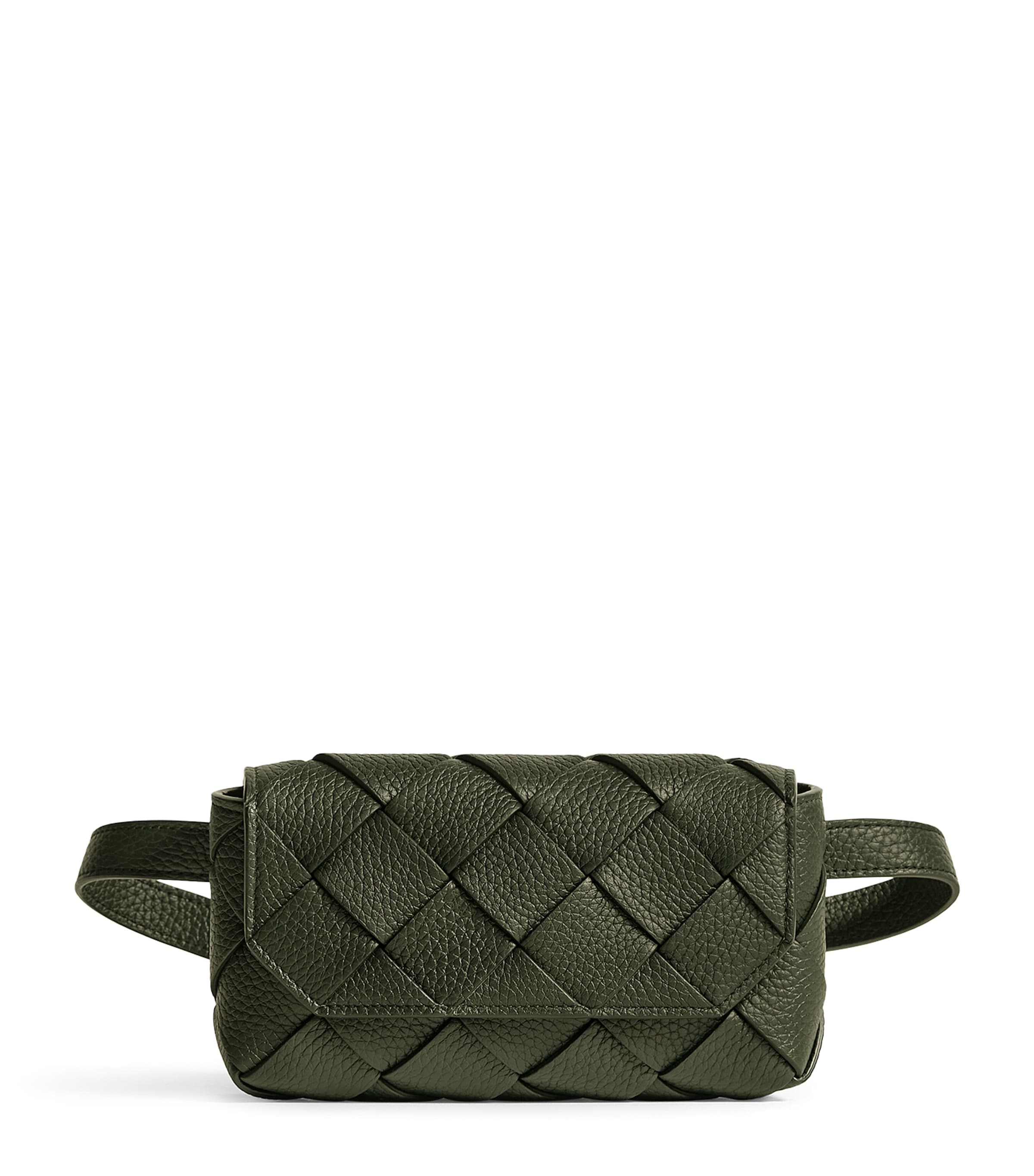Bottega Veneta Leather Diago Belt Bag