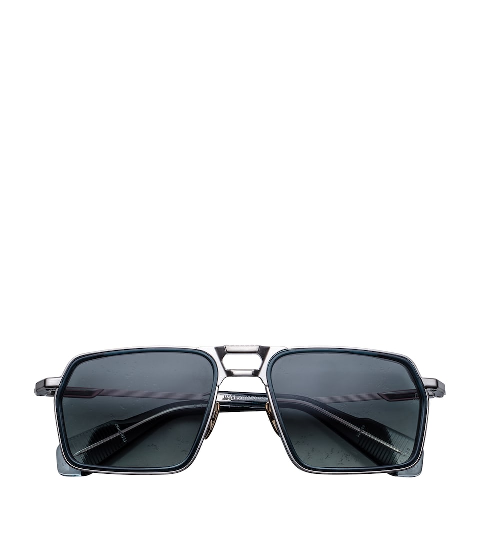 Jacques Marie Mage Metal GT-R Sunglasses Sterling