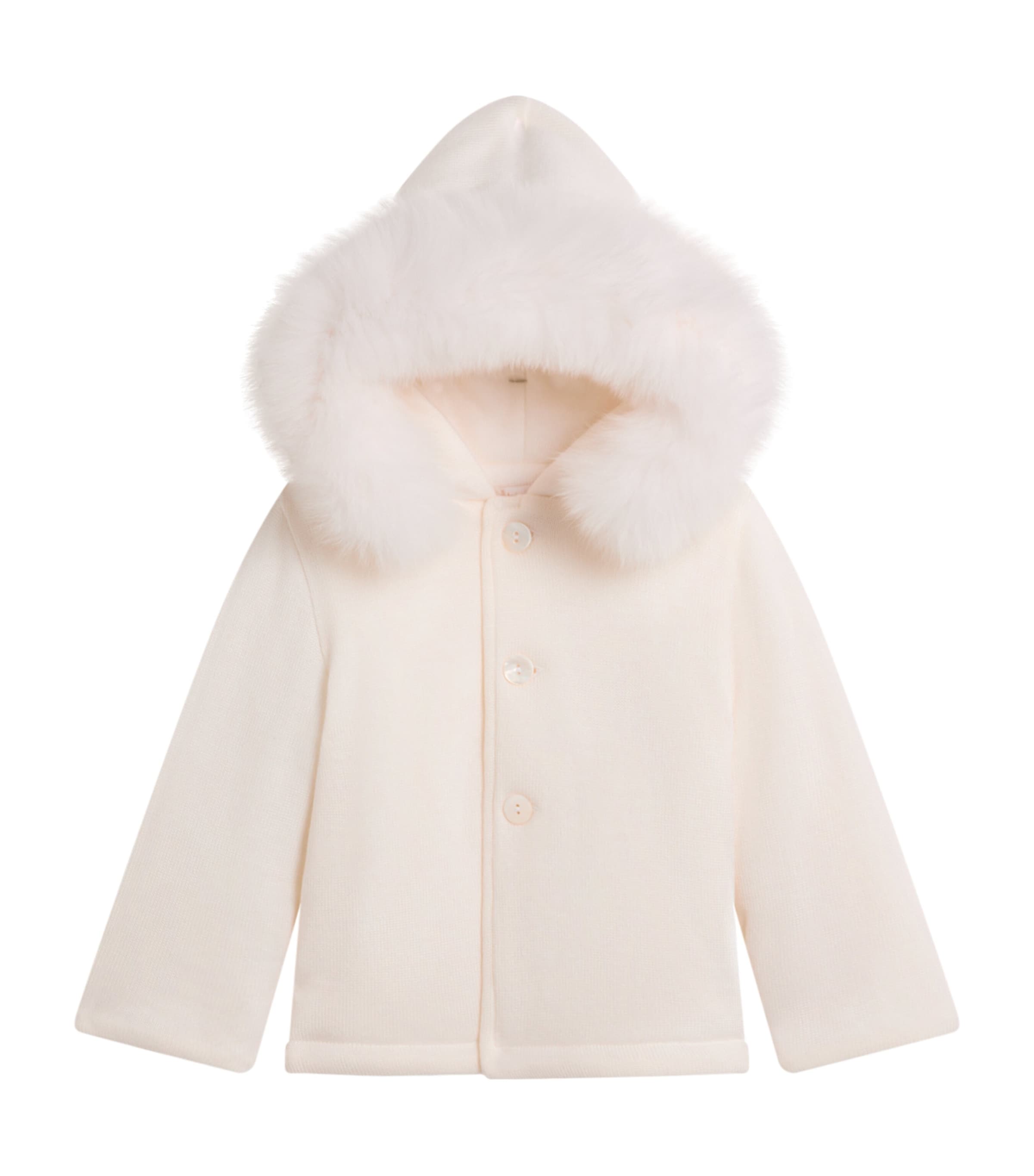Fox Fur-Trim Snowsuit (1-18 Months)