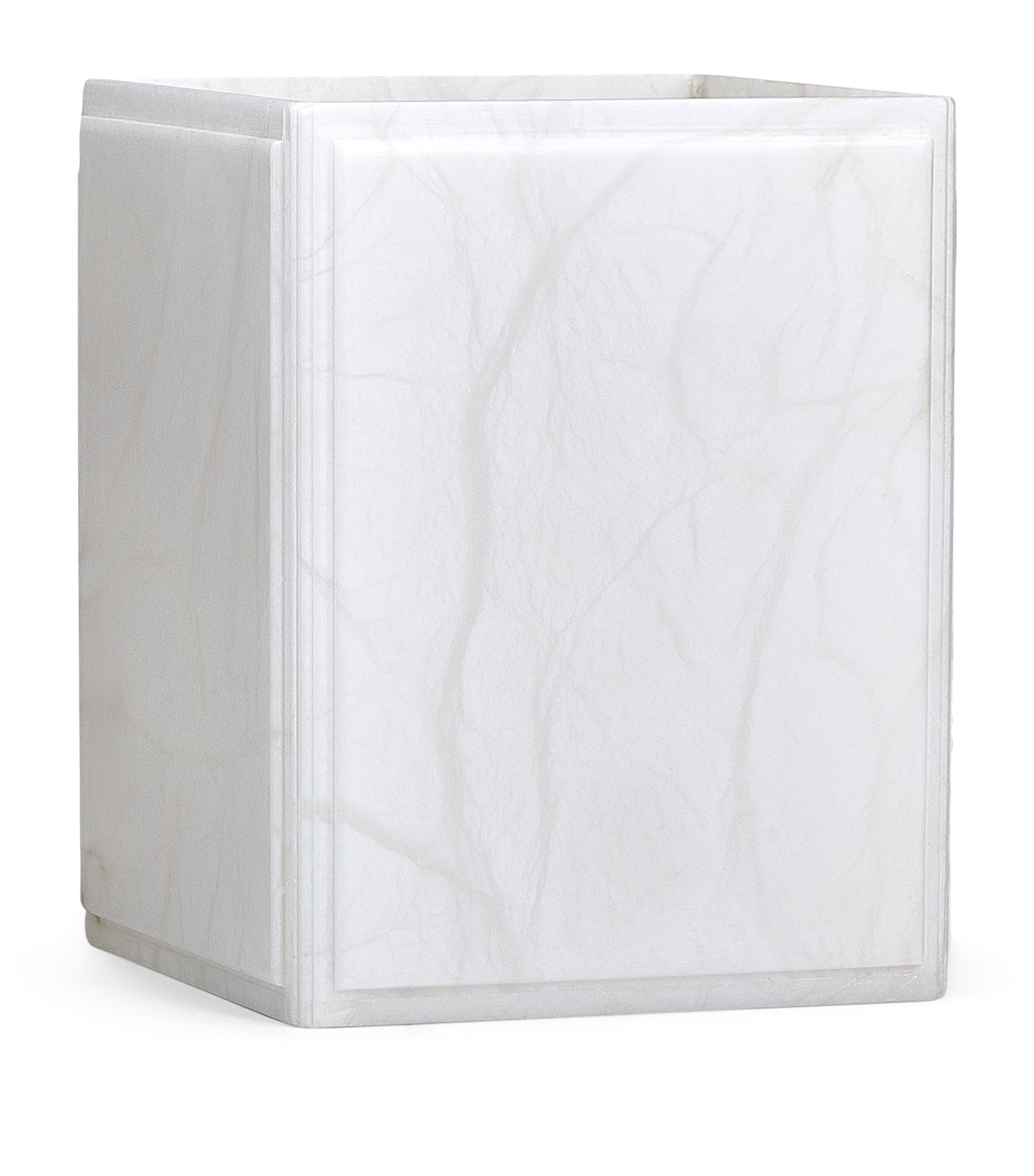 Alabaster Claudia Waste Bin