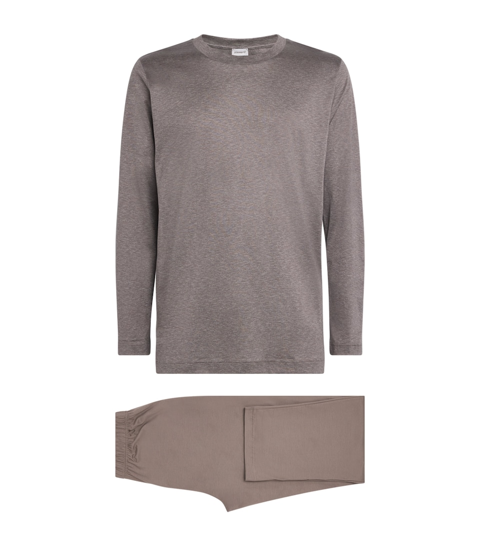 Cotton-Silk Pyjama Set