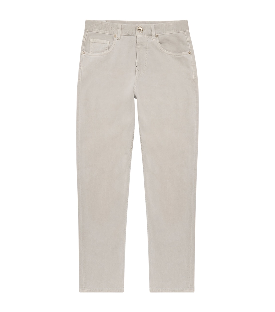 Eleventy Mens Relax Straight Jeans Cardamomo Chiaro