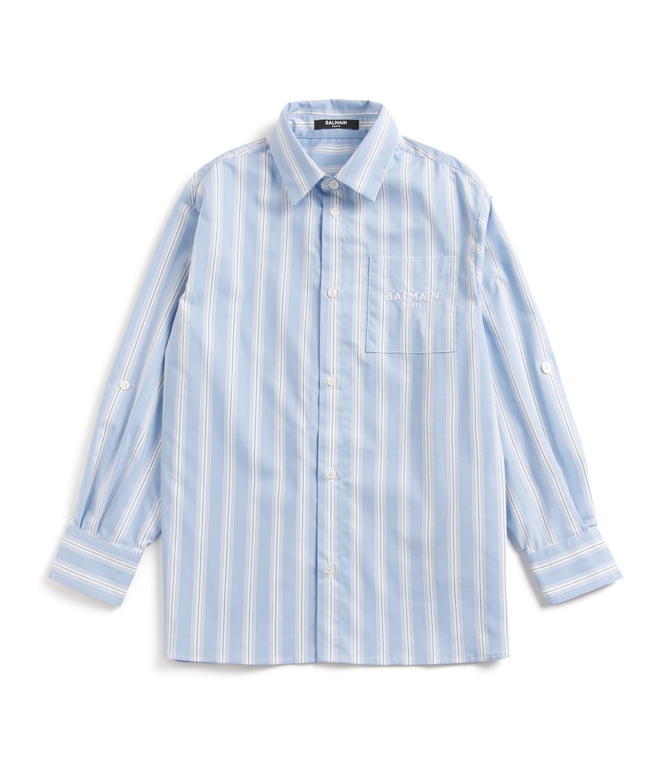 Cotton-Blend Striped Shirt (8-12 Years)