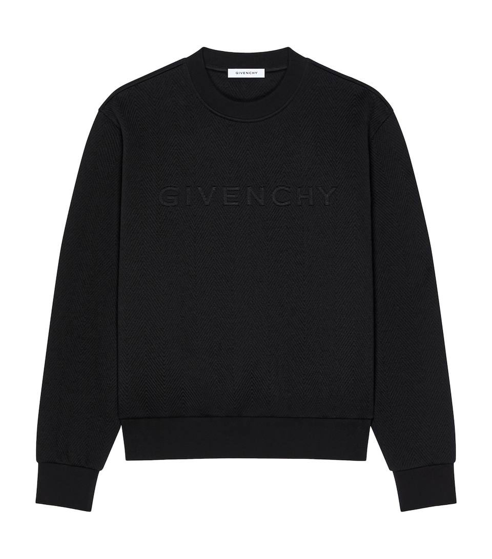 Givenchy Mens Herringbone Sweatshirt