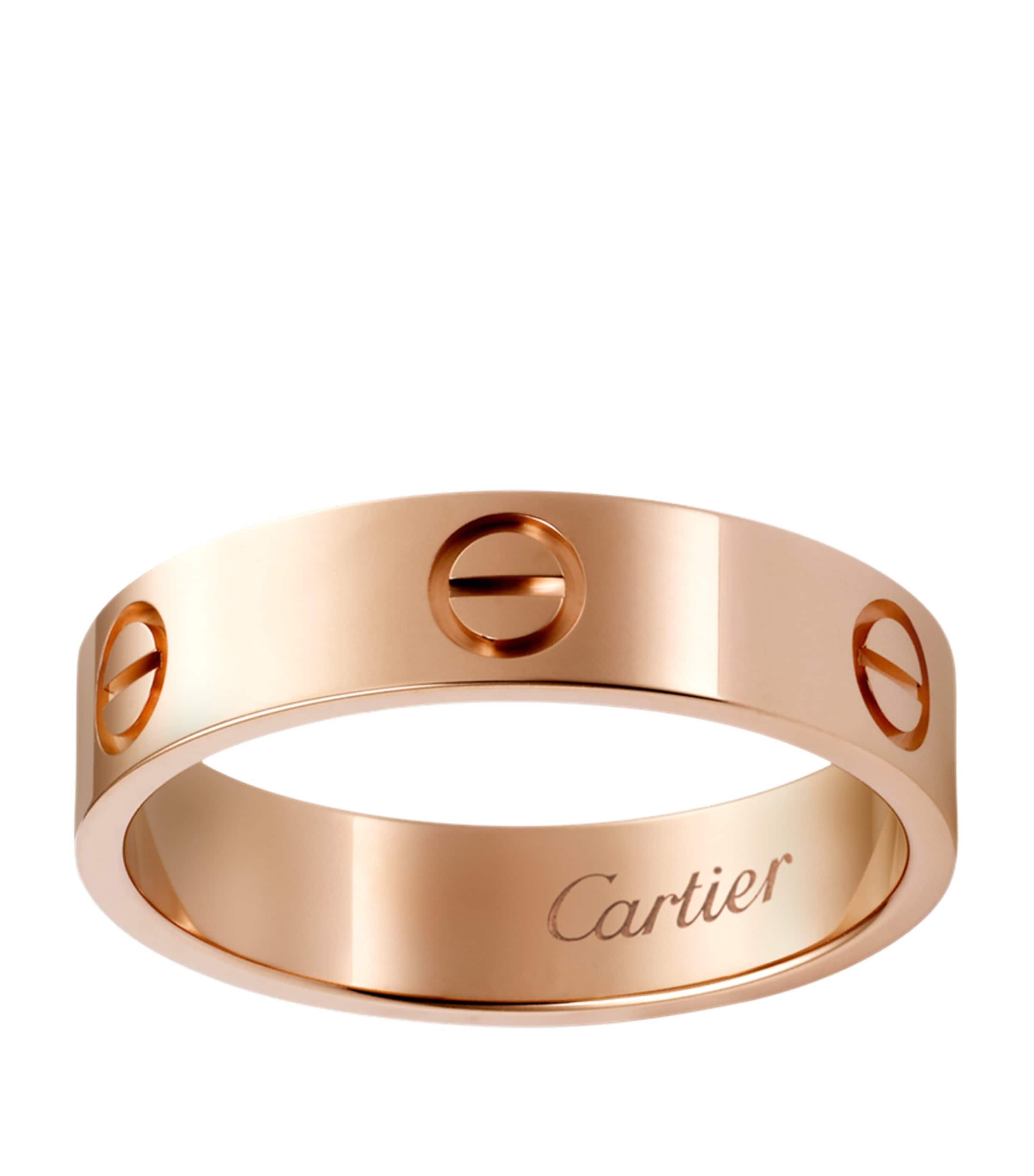 Cartier Rose Gold LOVE Ring Rose Gold