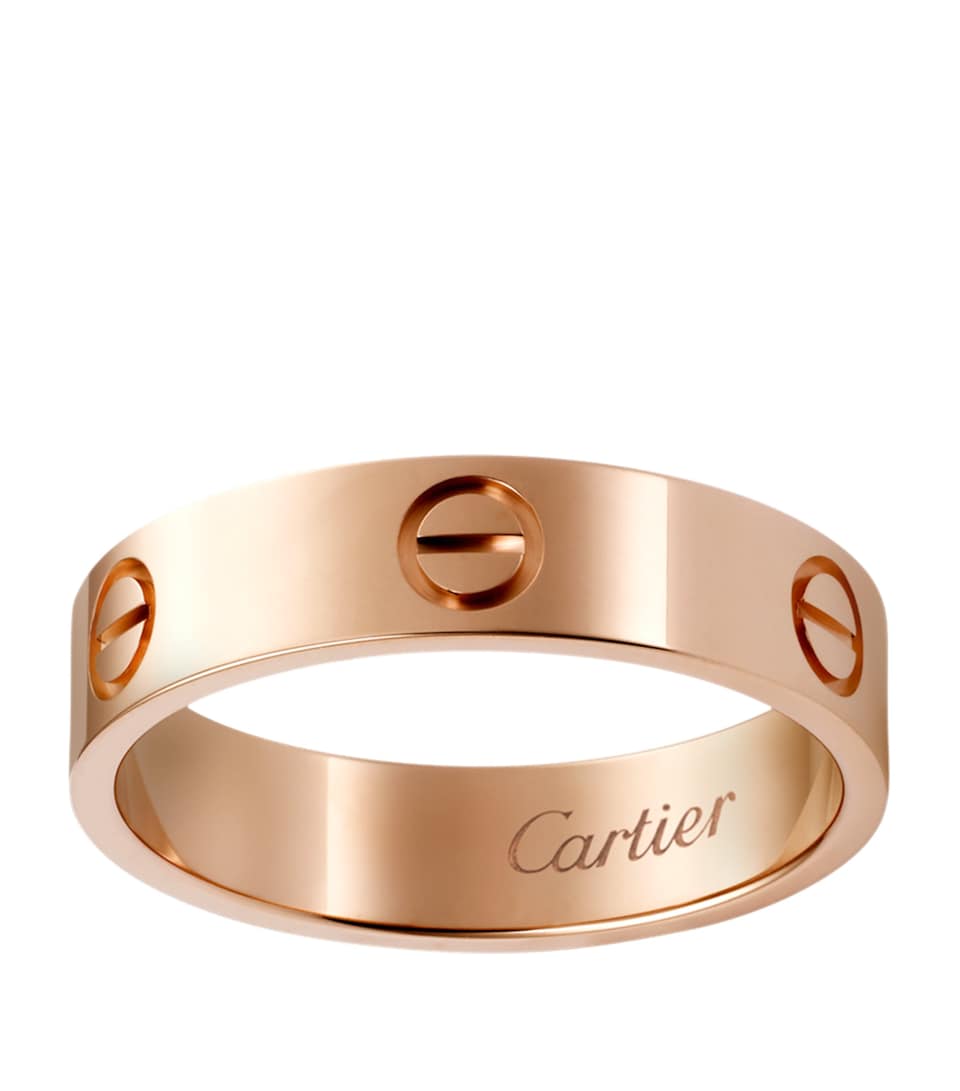 Cartier Rose Gold LOVE Ring Rose Gold