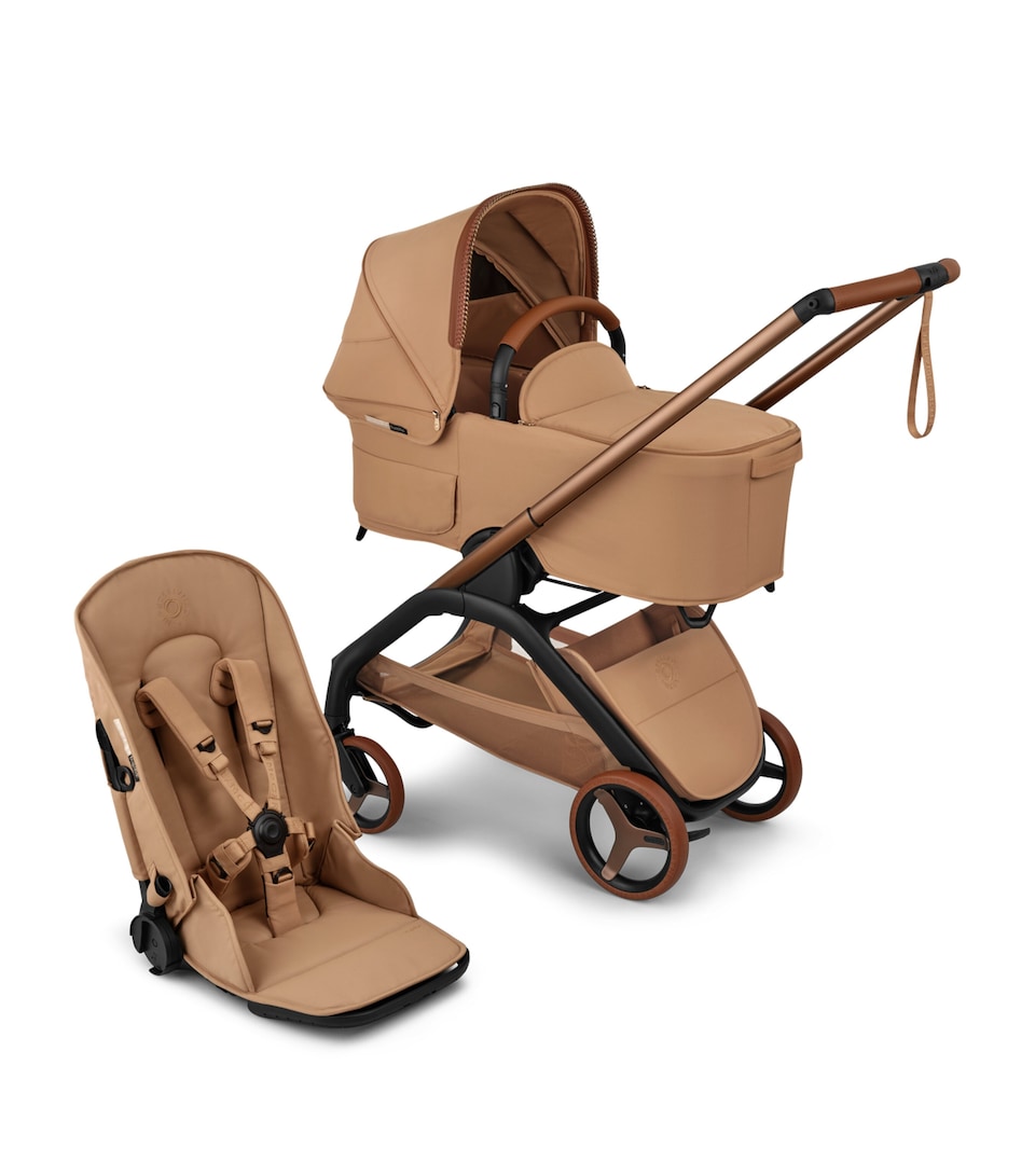 Bugaboo x Stella McCartney Dragonfly Plus Stroller Tobacco Brown