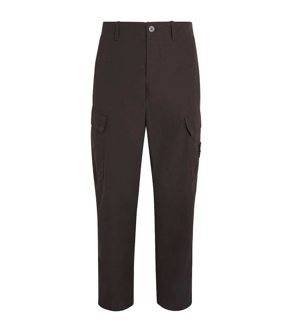 GHOST PIECE Cotton Cargo Trousers
