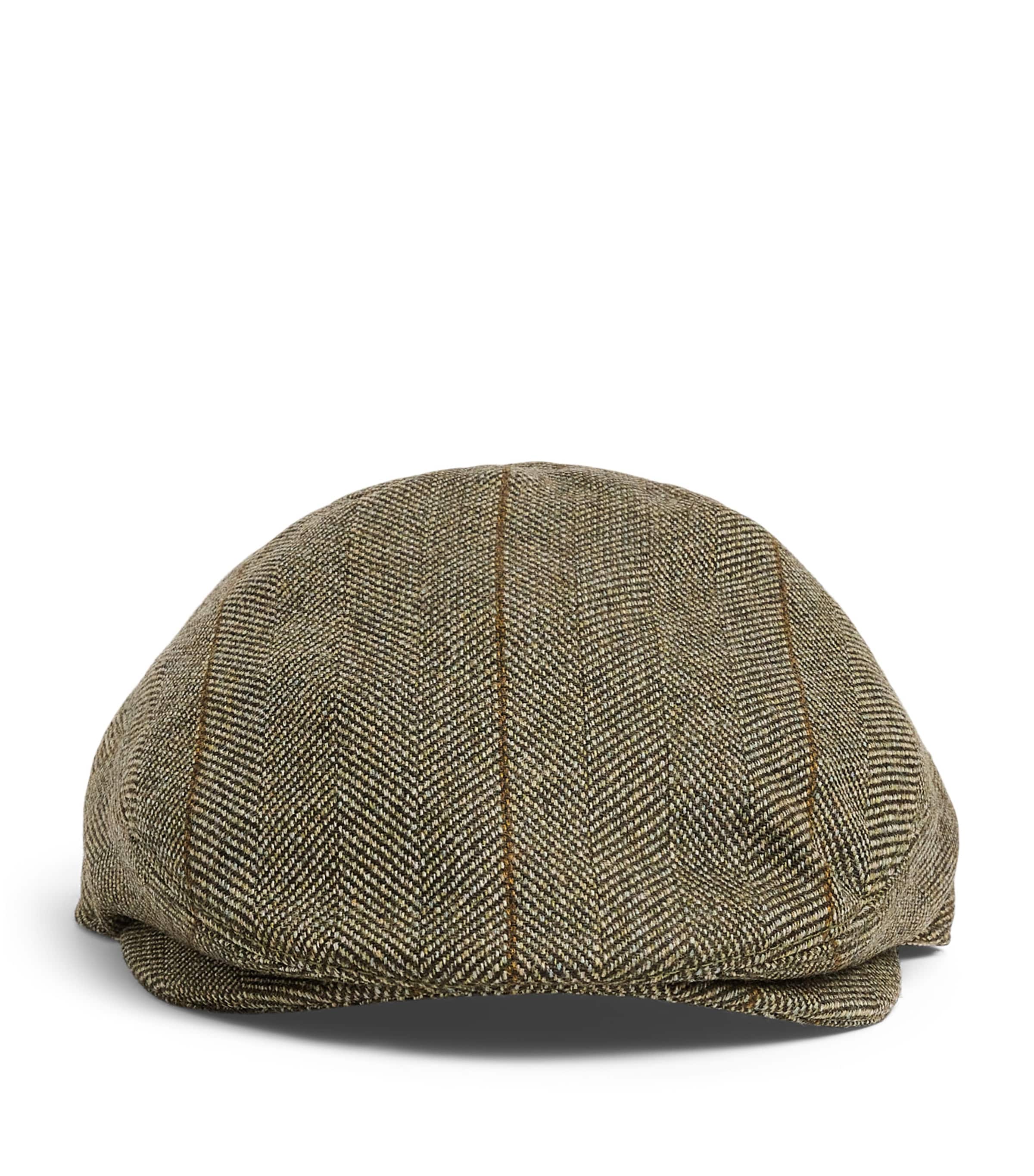 Purdey Wool-Blend Tweed Litton Cap Cai