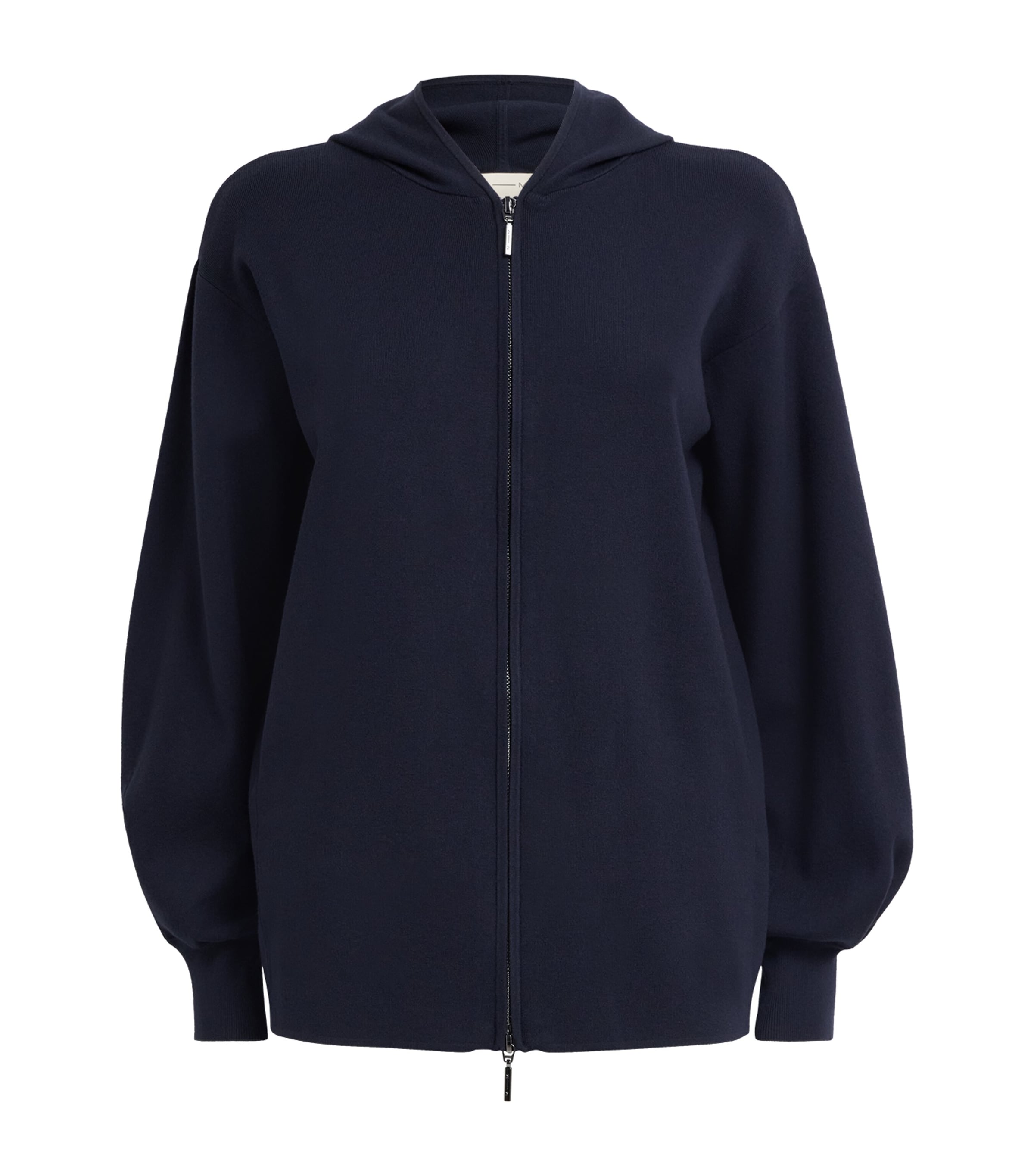 MM Womens Knitted Zip-Up Hoodie Ultramarine