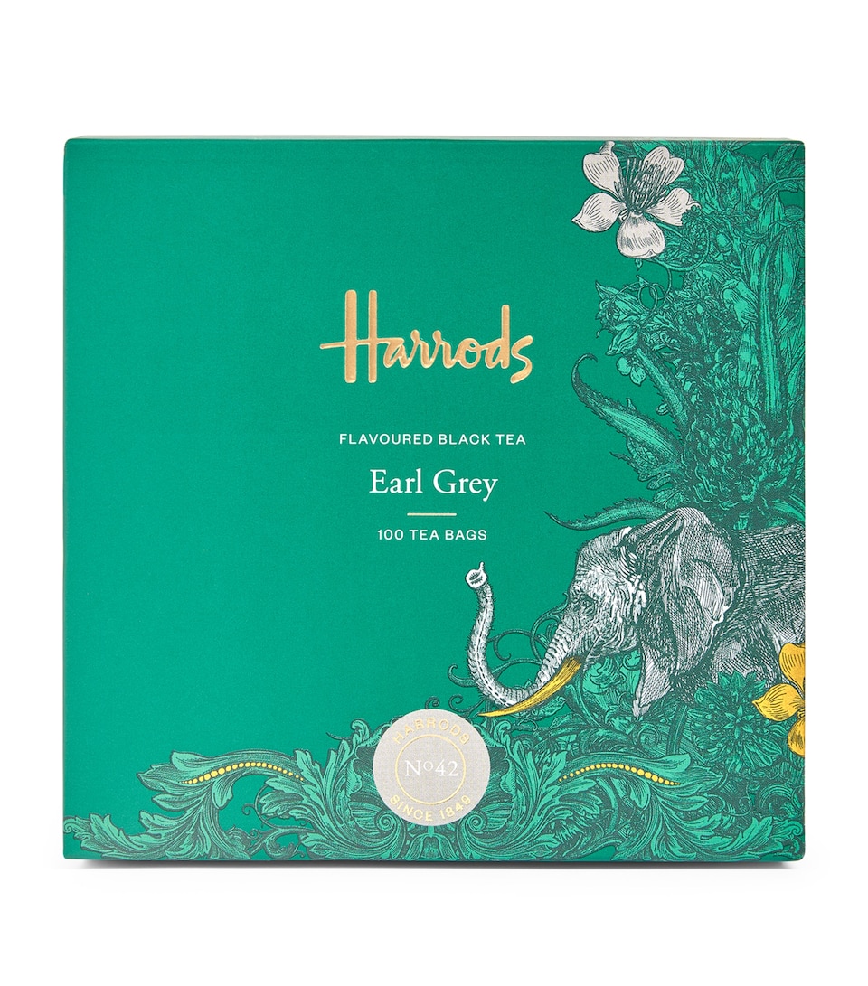 Harrods No. 42 Earl Grey Tea (100 Tea Bags)