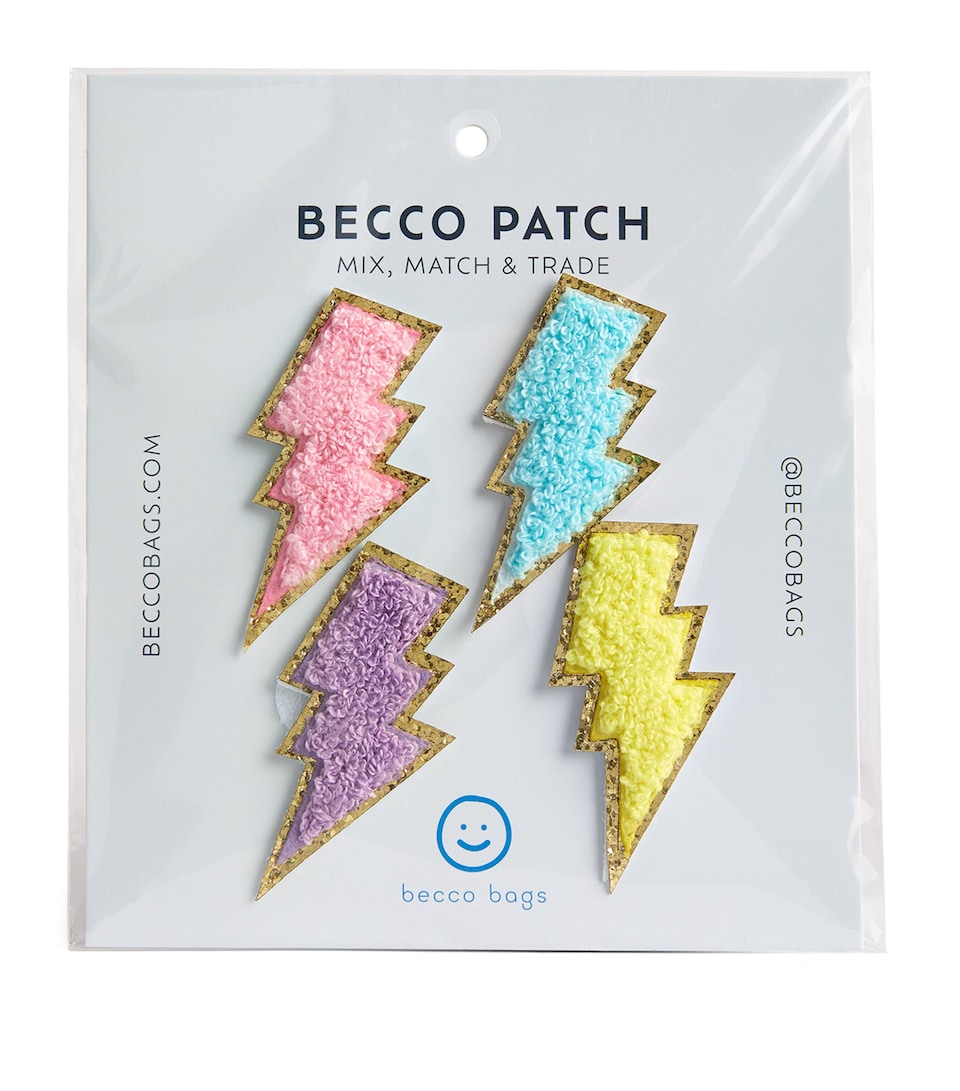 BECCO BAGS Lightning Bolts Patch Set