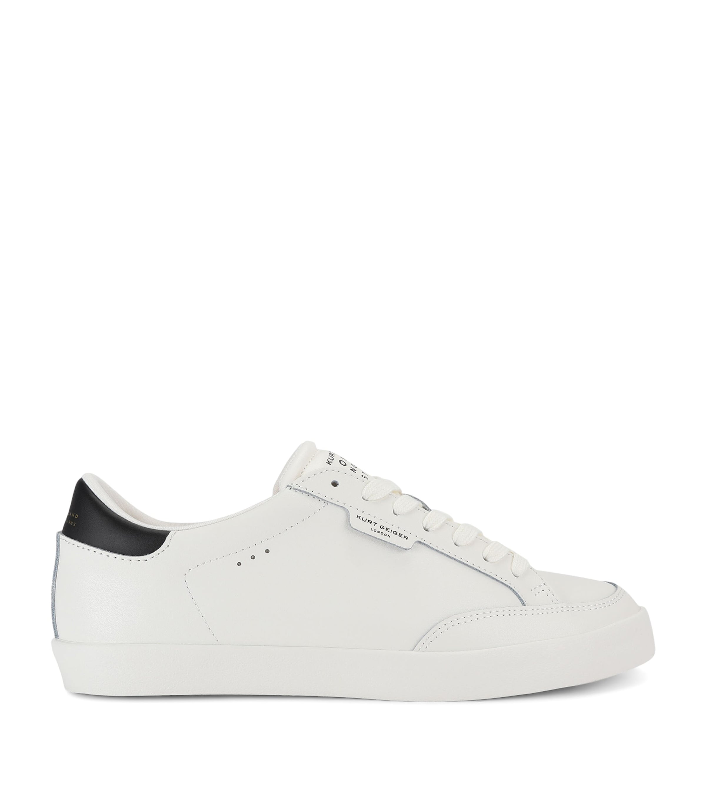 Kurt Geiger London Leather London Sneakers White/blk